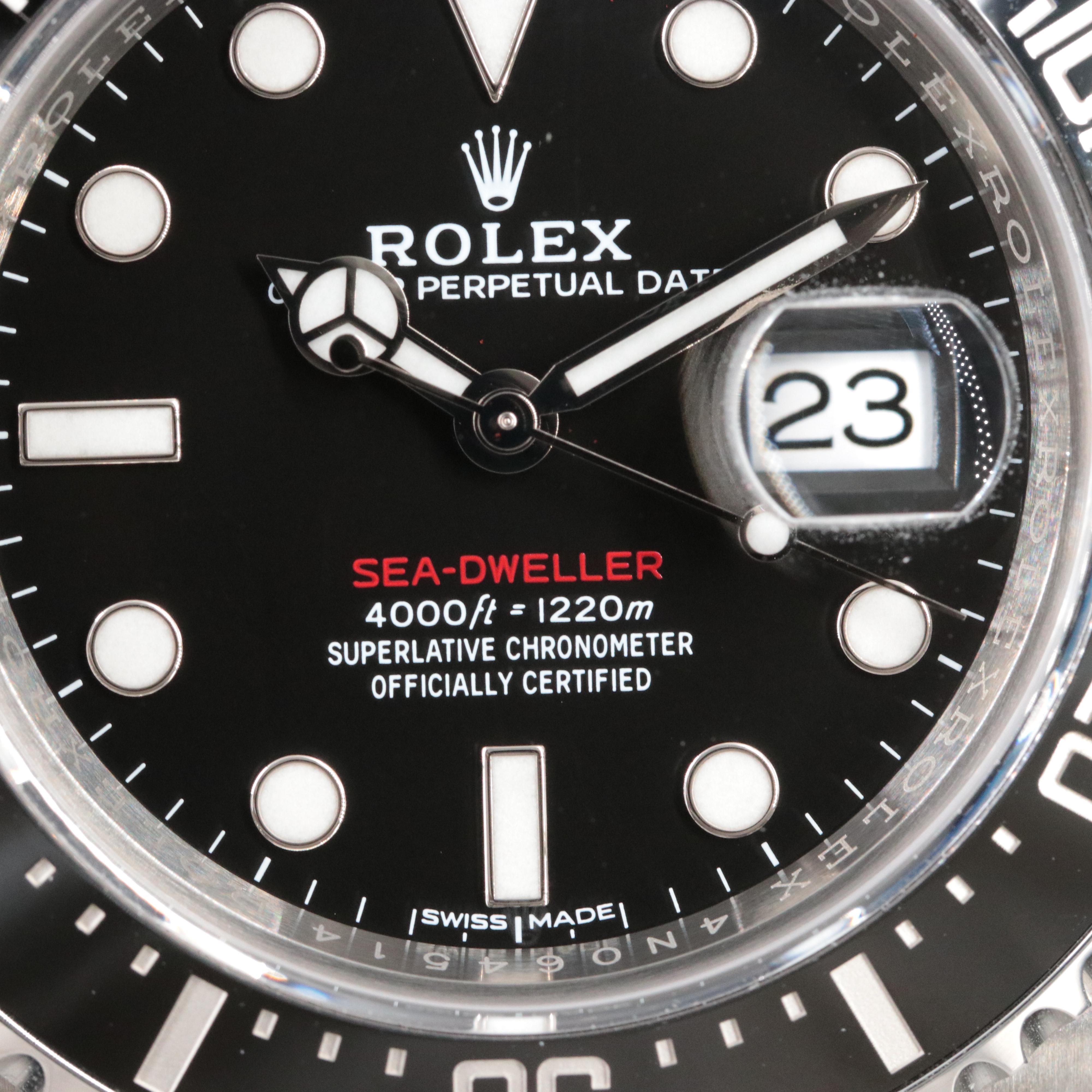Rolex Sea-Dweller 126600 Black 43mm Steel Automatic Watch