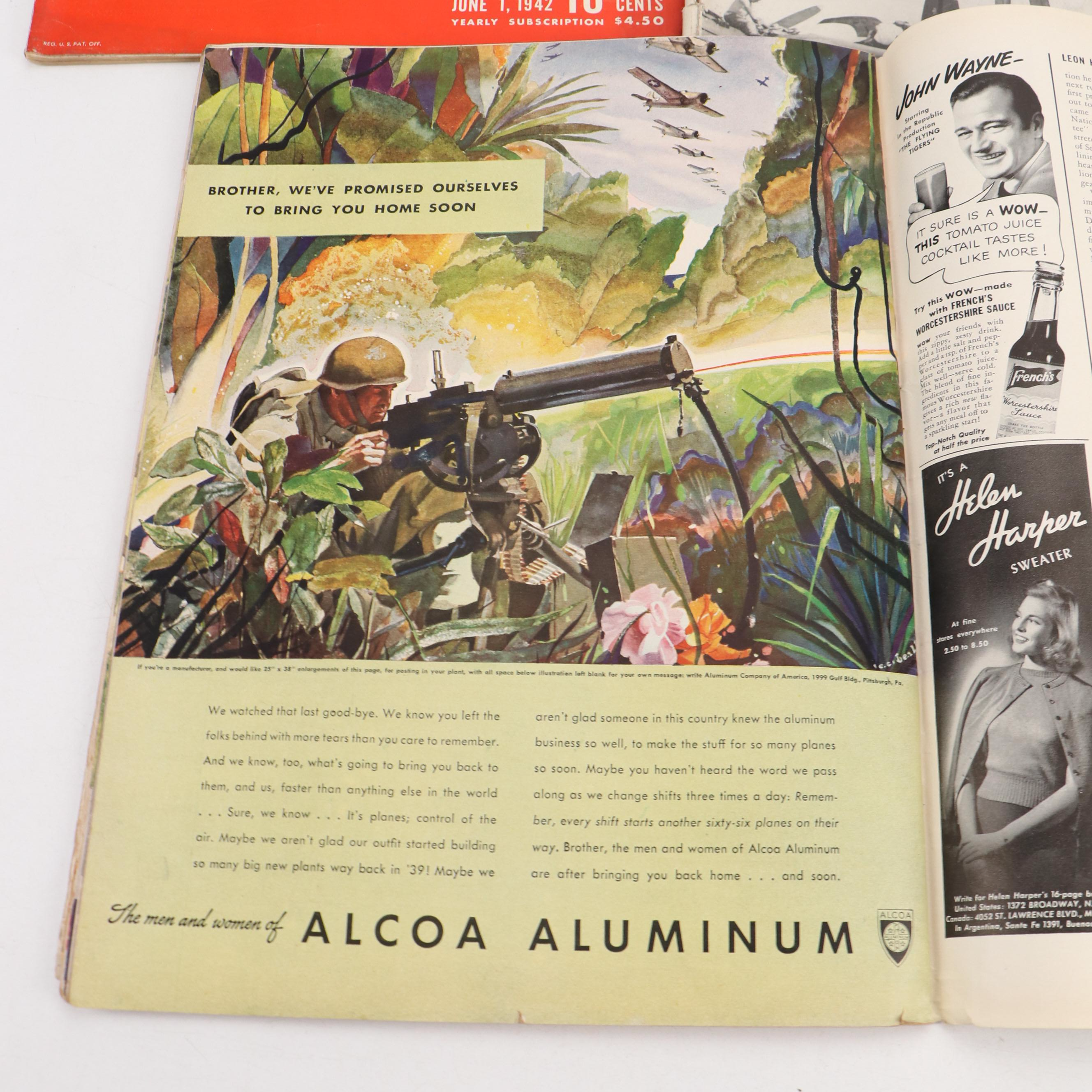 "LIFE" Magazine Collection Featuring Franklin D. Roosevelt and More