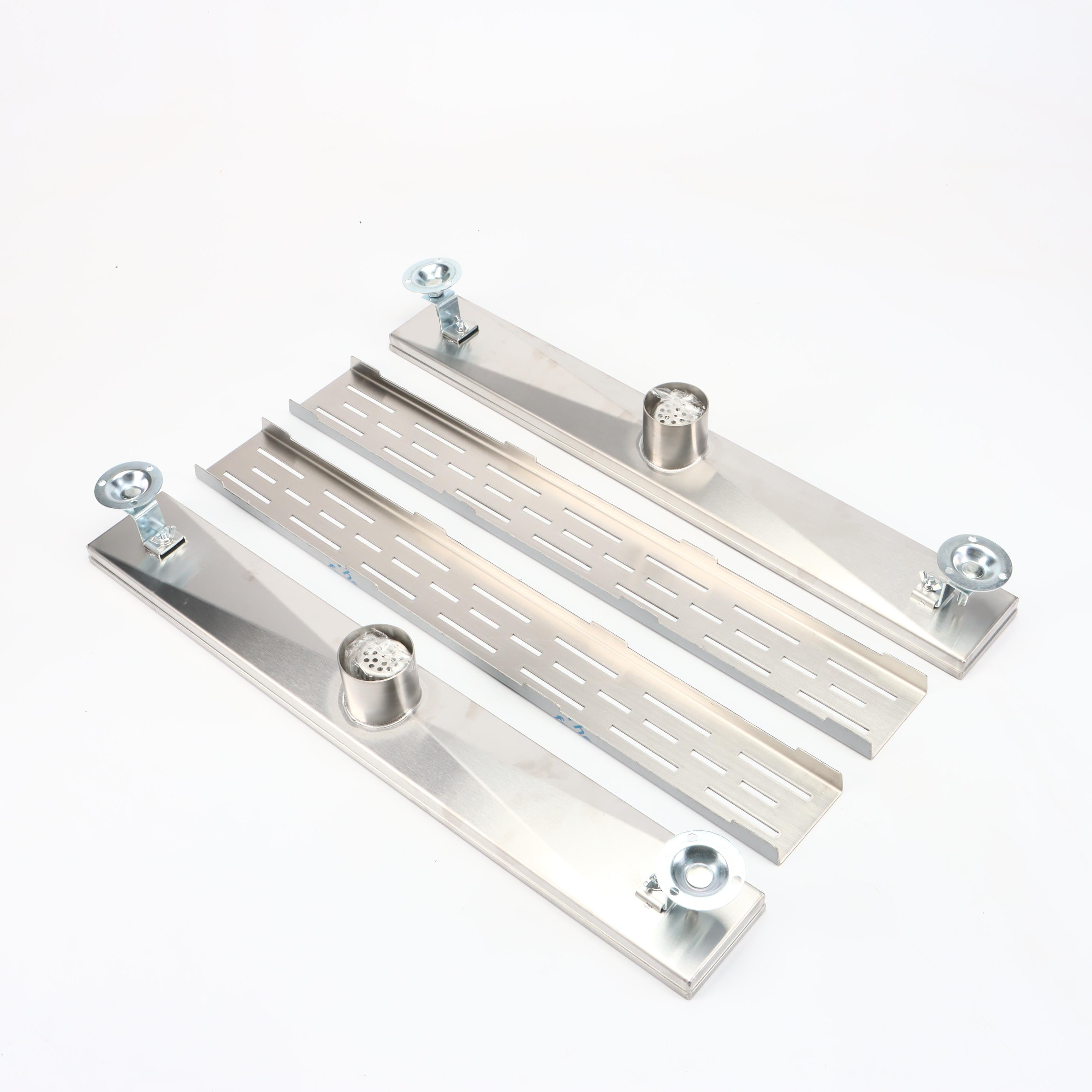 24" Linear Stainless Shower Drains Pair