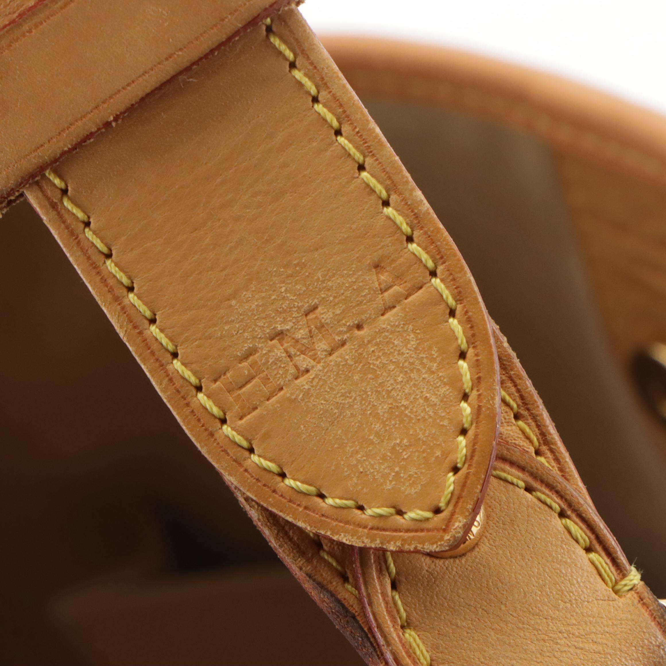 Louis Vuitton Galliera GM Shoulder Bag in Monogram Canvas and Leather