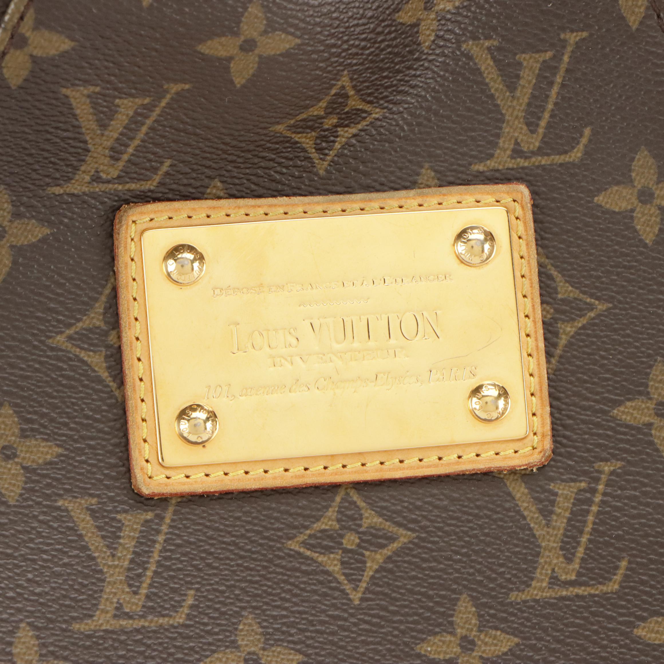 Louis Vuitton Galliera GM Shoulder Bag in Monogram Canvas and Leather