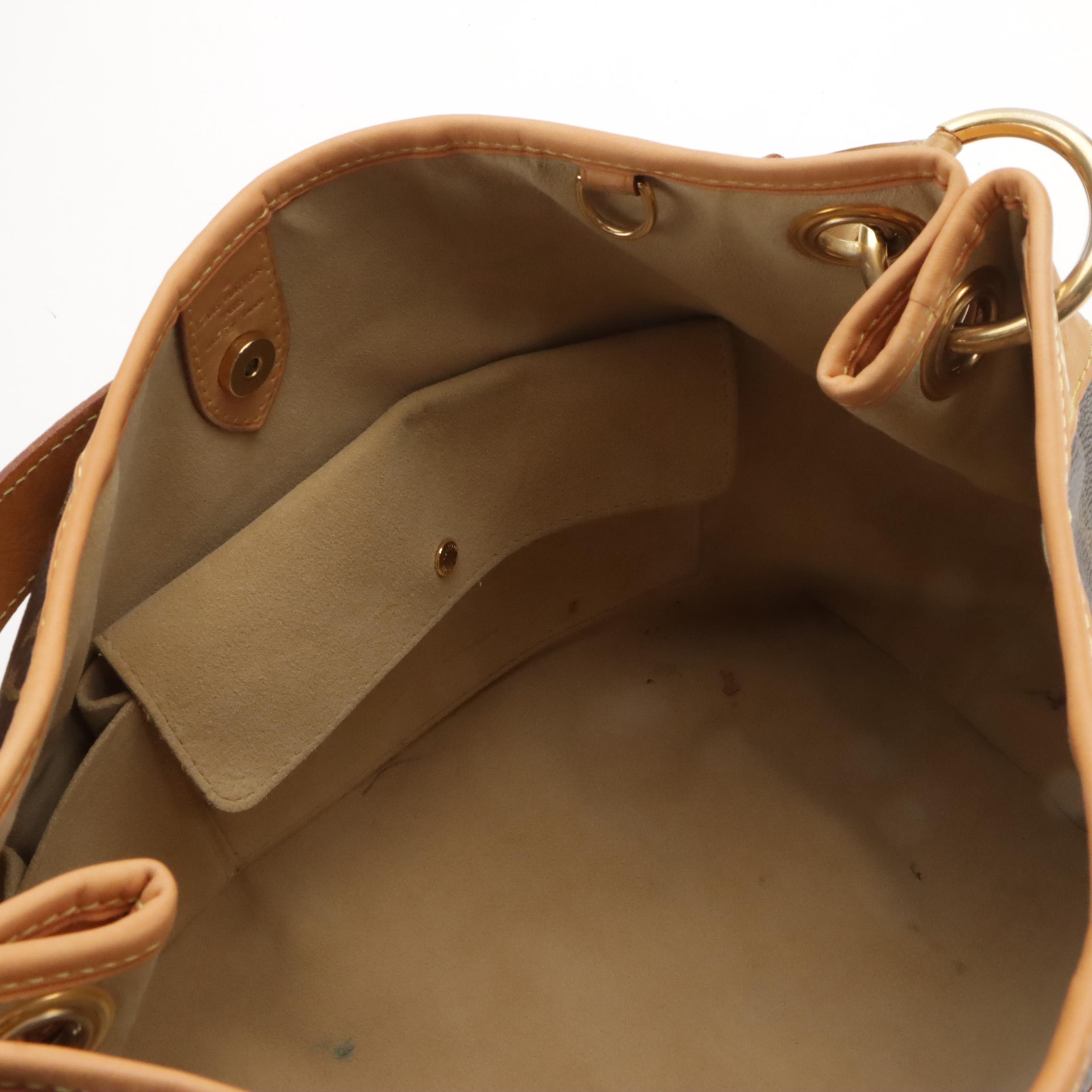 Louis Vuitton Galliera GM Shoulder Bag in Monogram Canvas and Leather