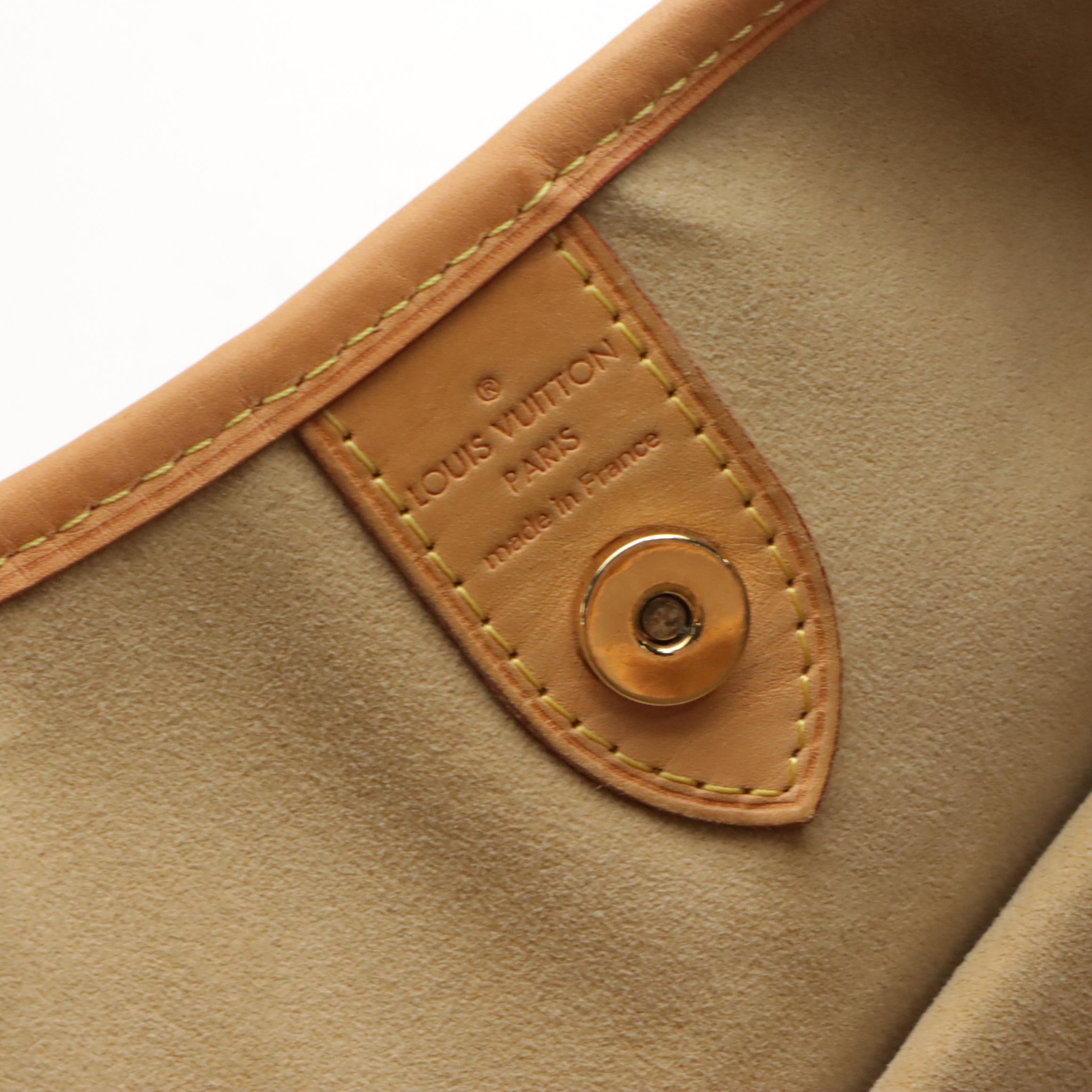 Louis Vuitton Galliera GM Shoulder Bag in Monogram Canvas and Leather