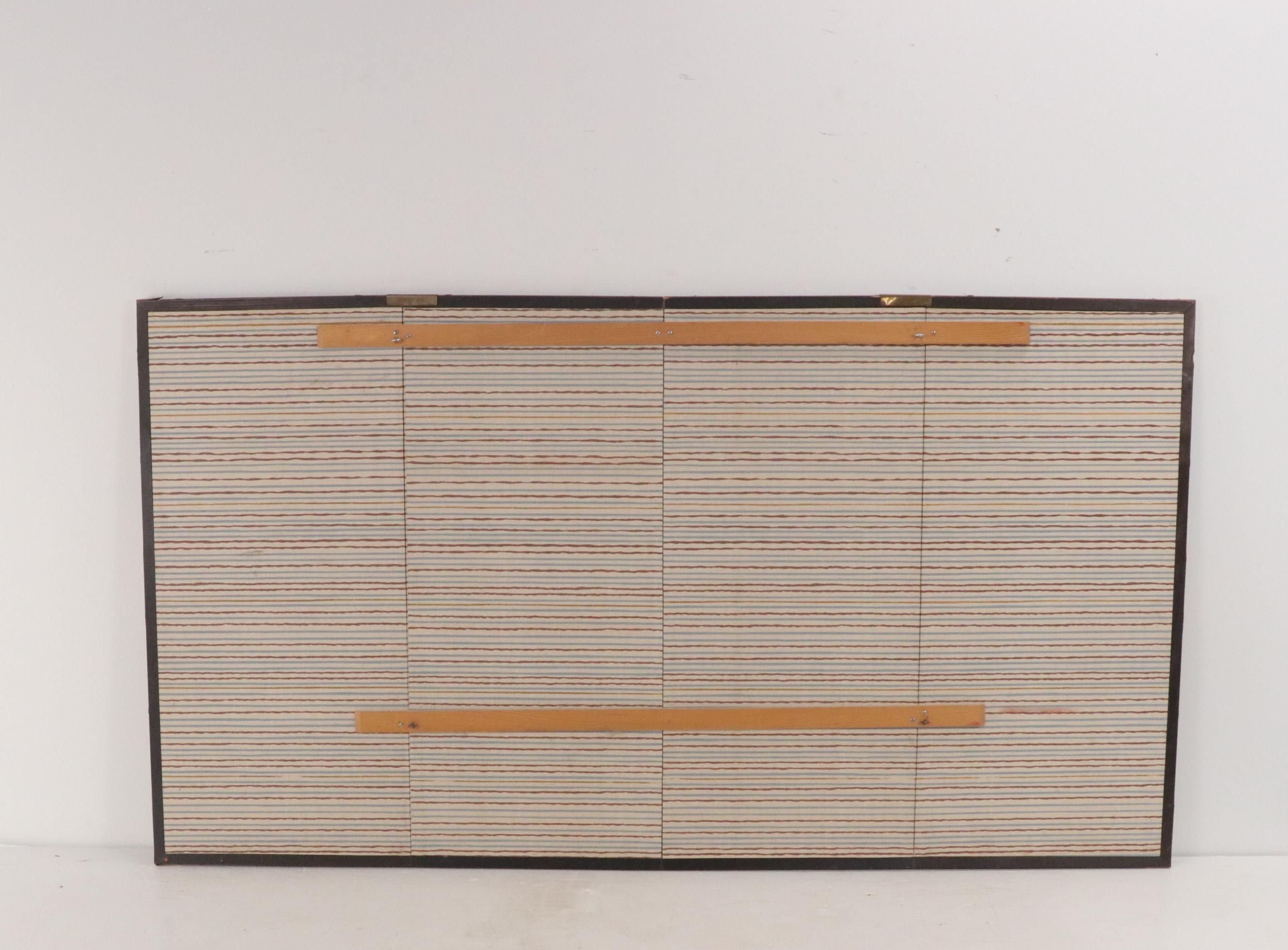 Japanese Wall Hanging Folding Screen of Cherry Blossom Tree