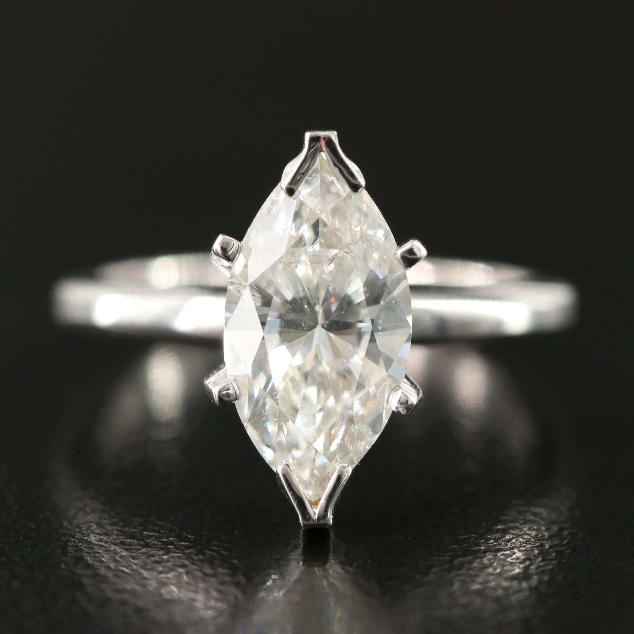 14K 2.00 CT Diamond Solitaire Ring