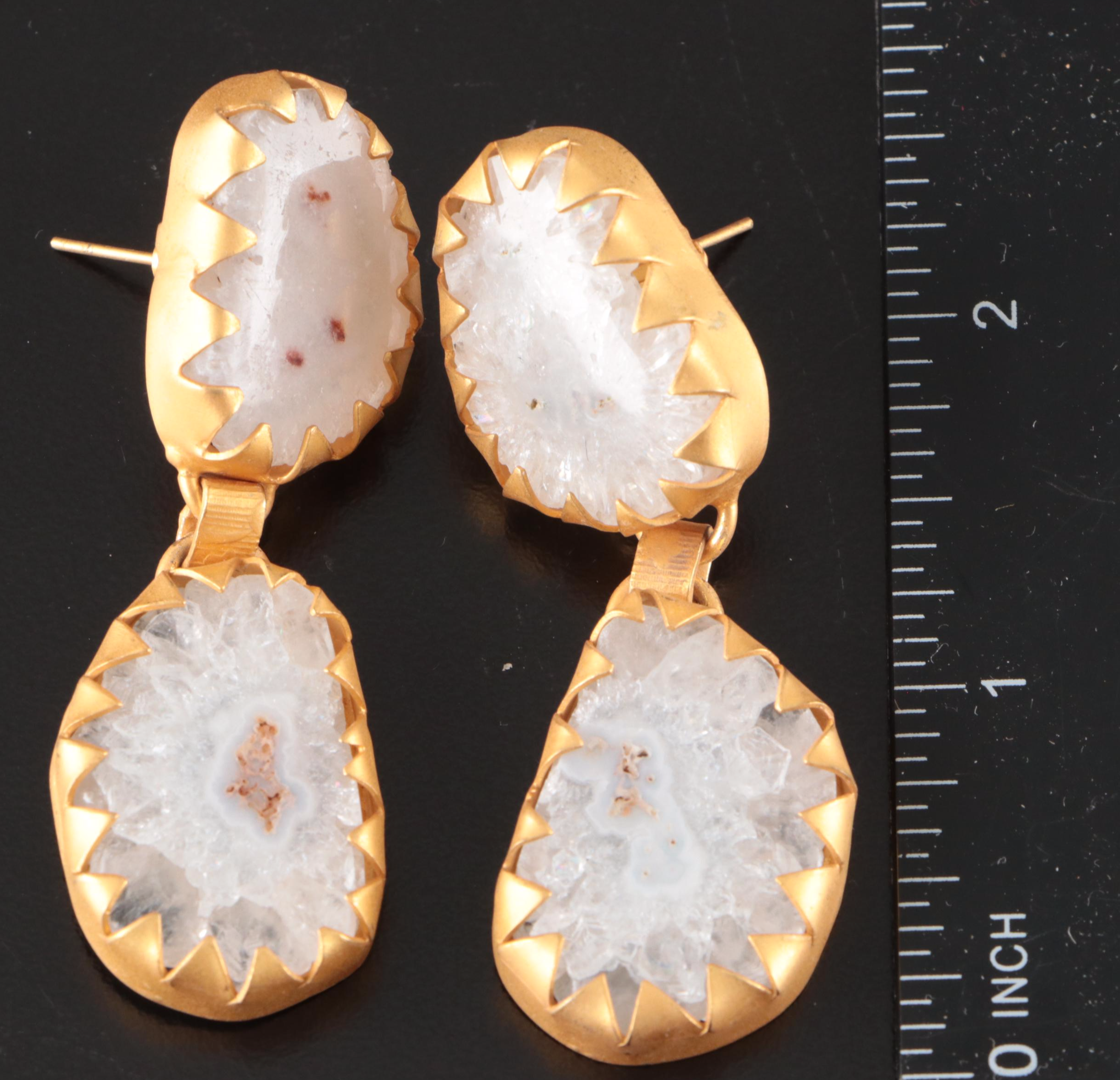 23 Silver Plated Bracelets, Rings, Earrings, and Pendants With Glass Stones