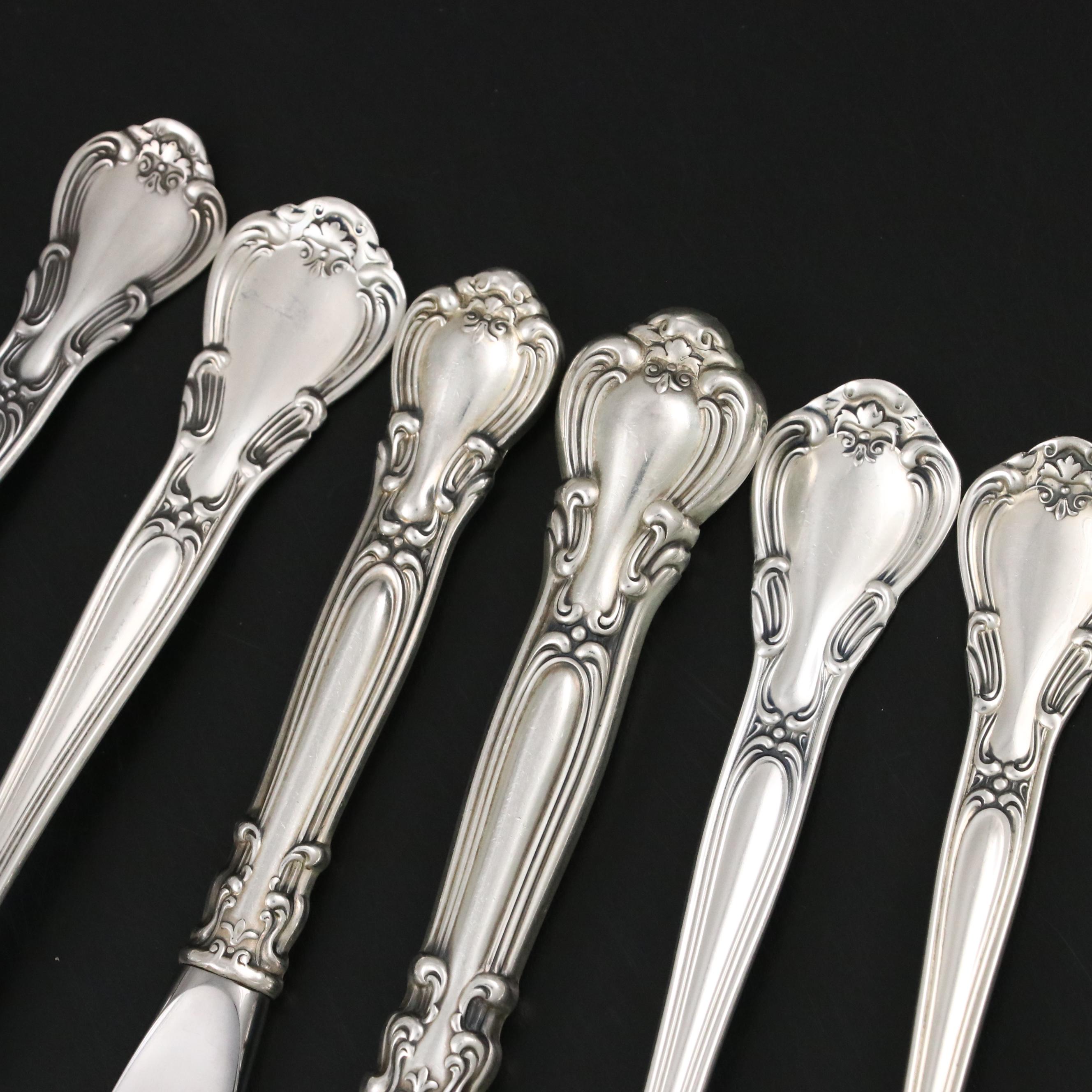 Gorham "Chantilly" Sterling Silver Flatware and Serving Utensils