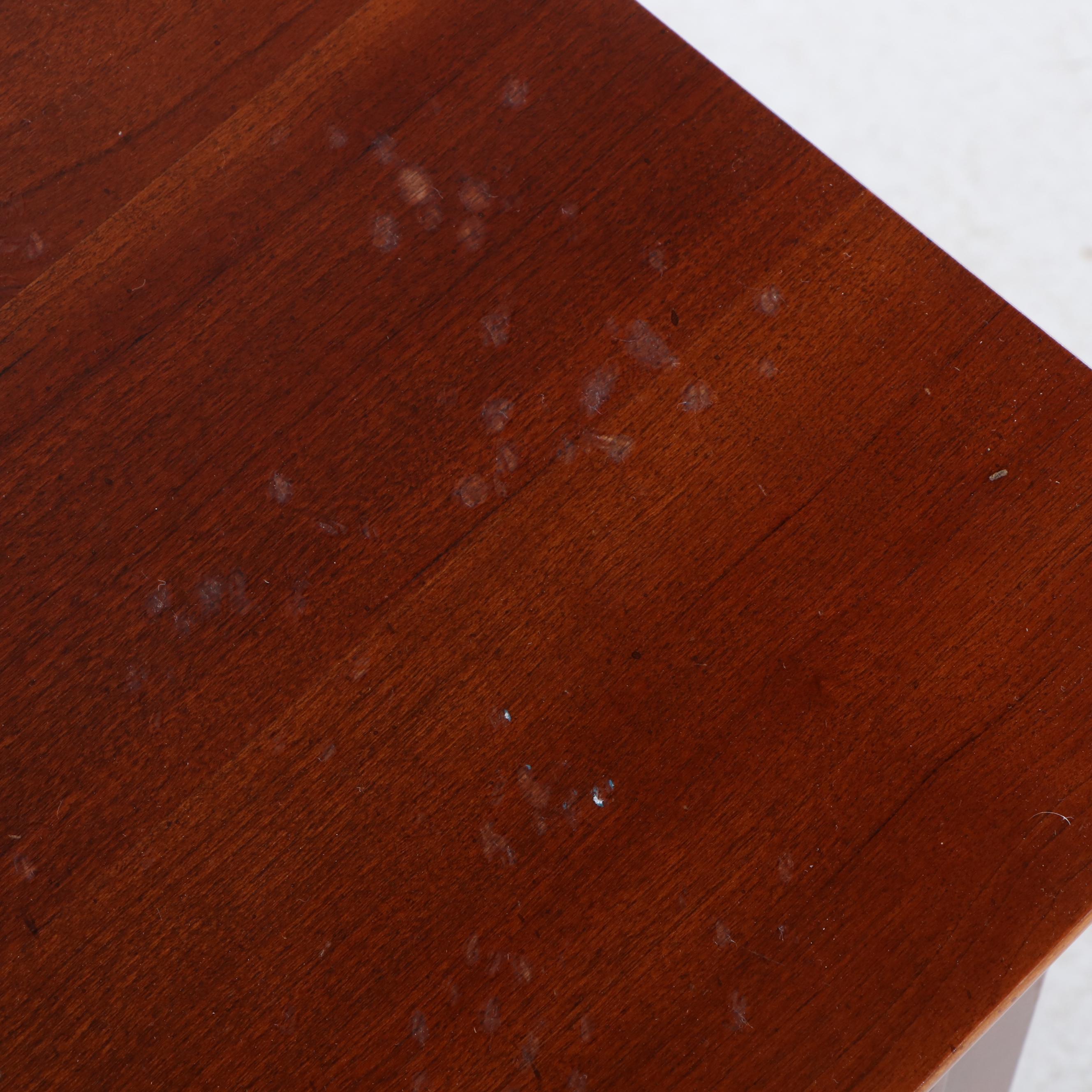 Stanley Furniture Contemporary Cherry Finish Twin Size Bed and Nightstand