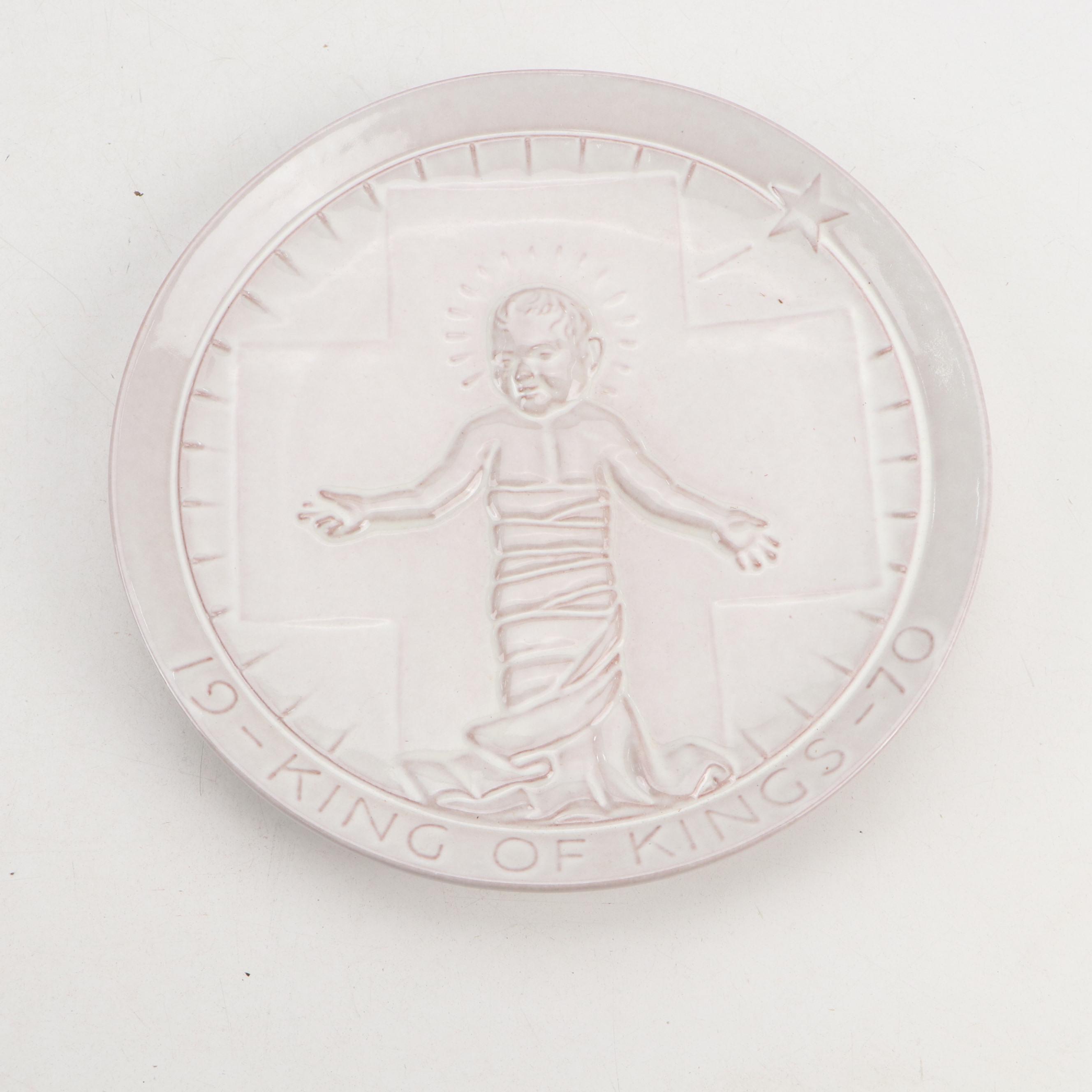 Royal Copenhagen with Other Annual Christmas Collectors Plates and Spoons