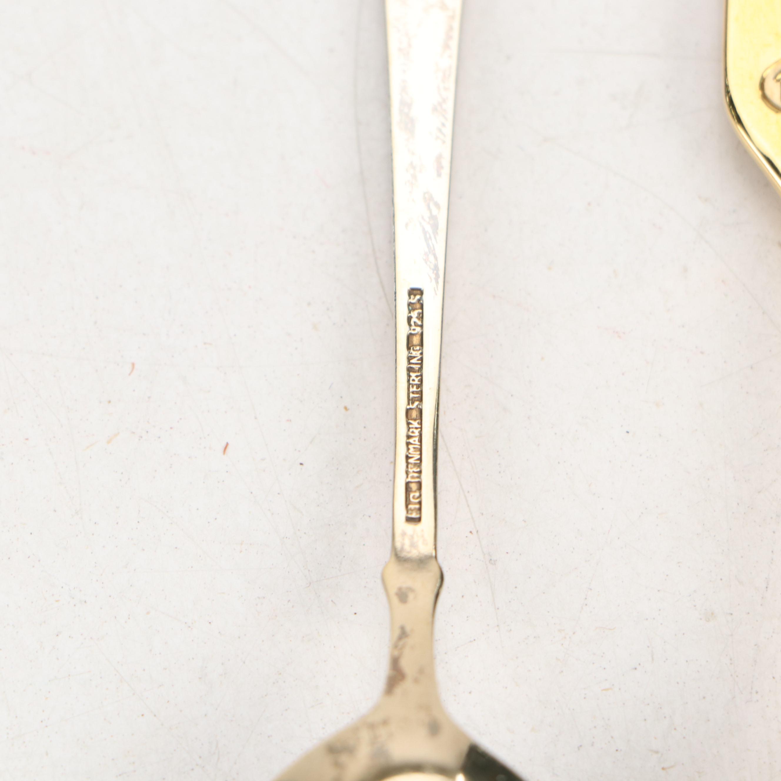 Royal Copenhagen with Other Annual Christmas Collectors Plates and Spoons