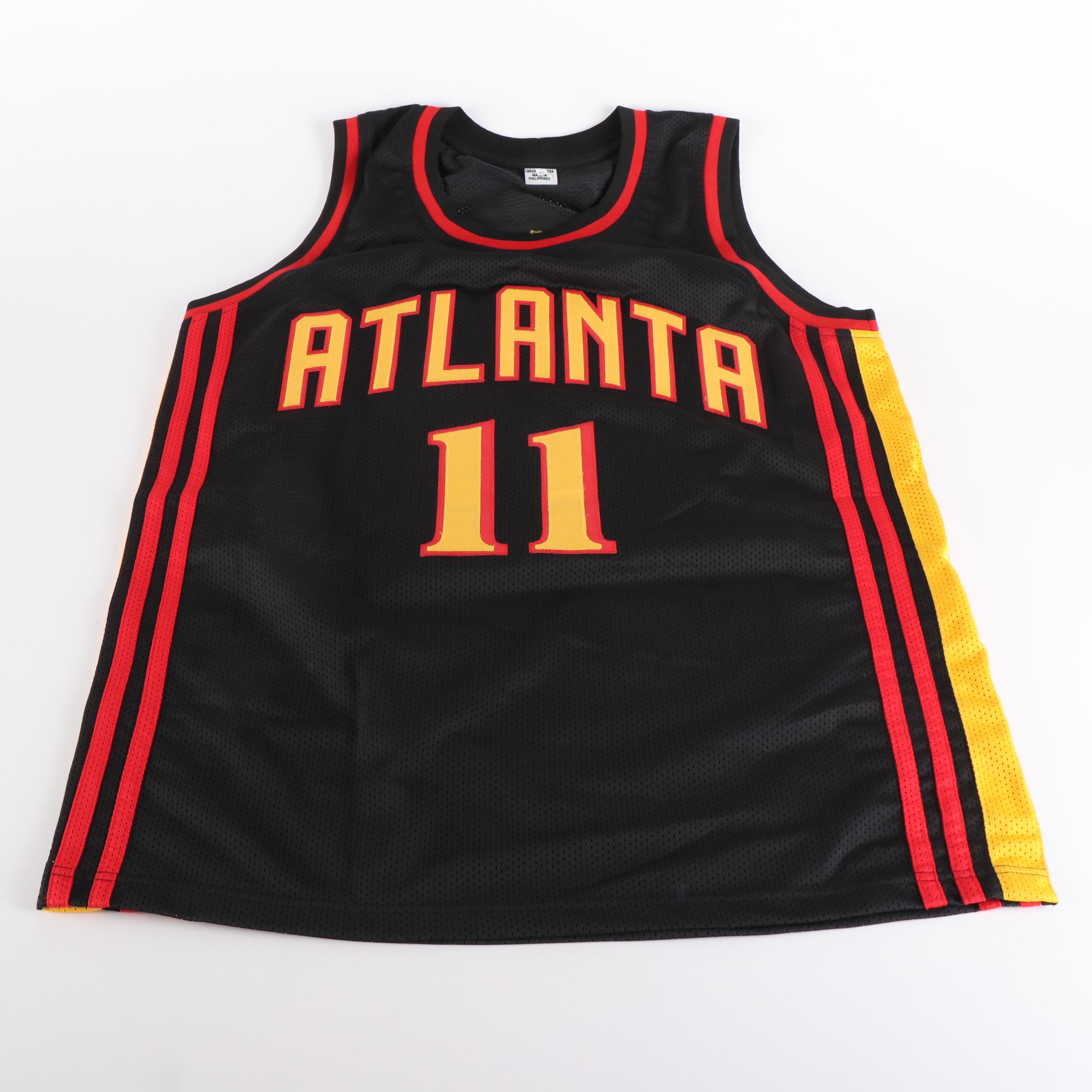 Trae Young Signed Atlanta Hawks Basketball Jersey, JSA