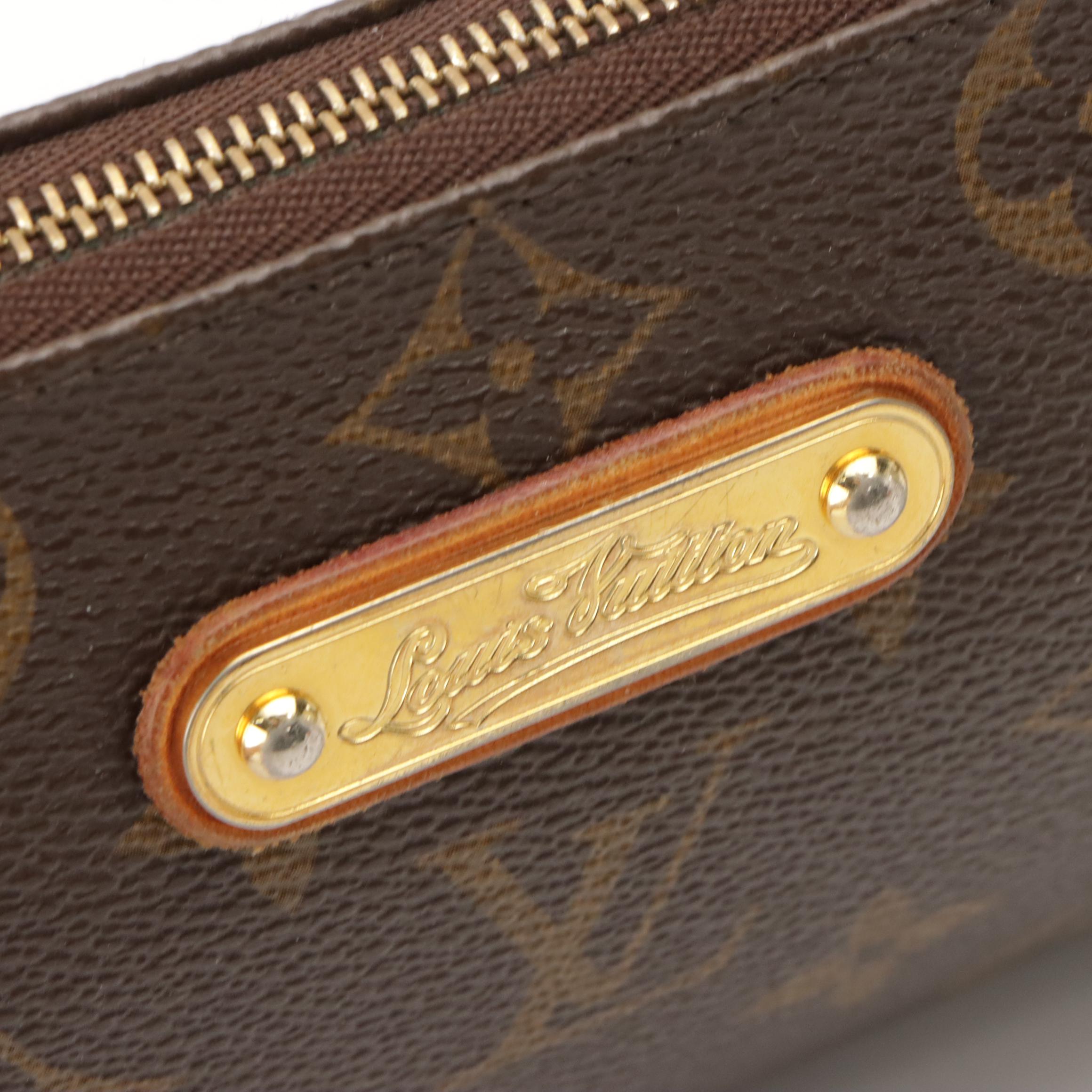 Louis Vuitton Eva Pochette in Monogram Canvas with Chain-Link Strap