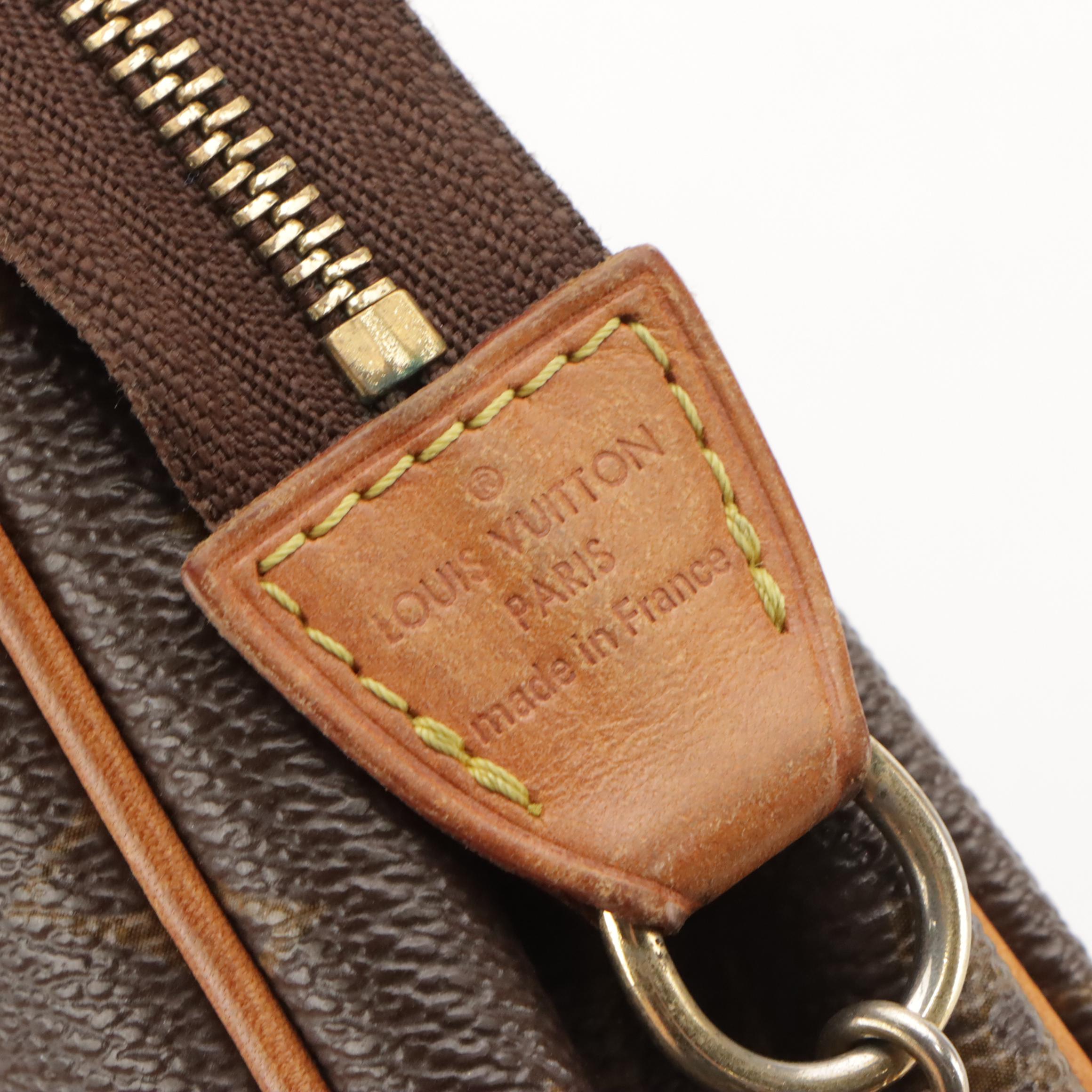 Louis Vuitton Eva Pochette in Monogram Canvas with Chain-Link Strap
