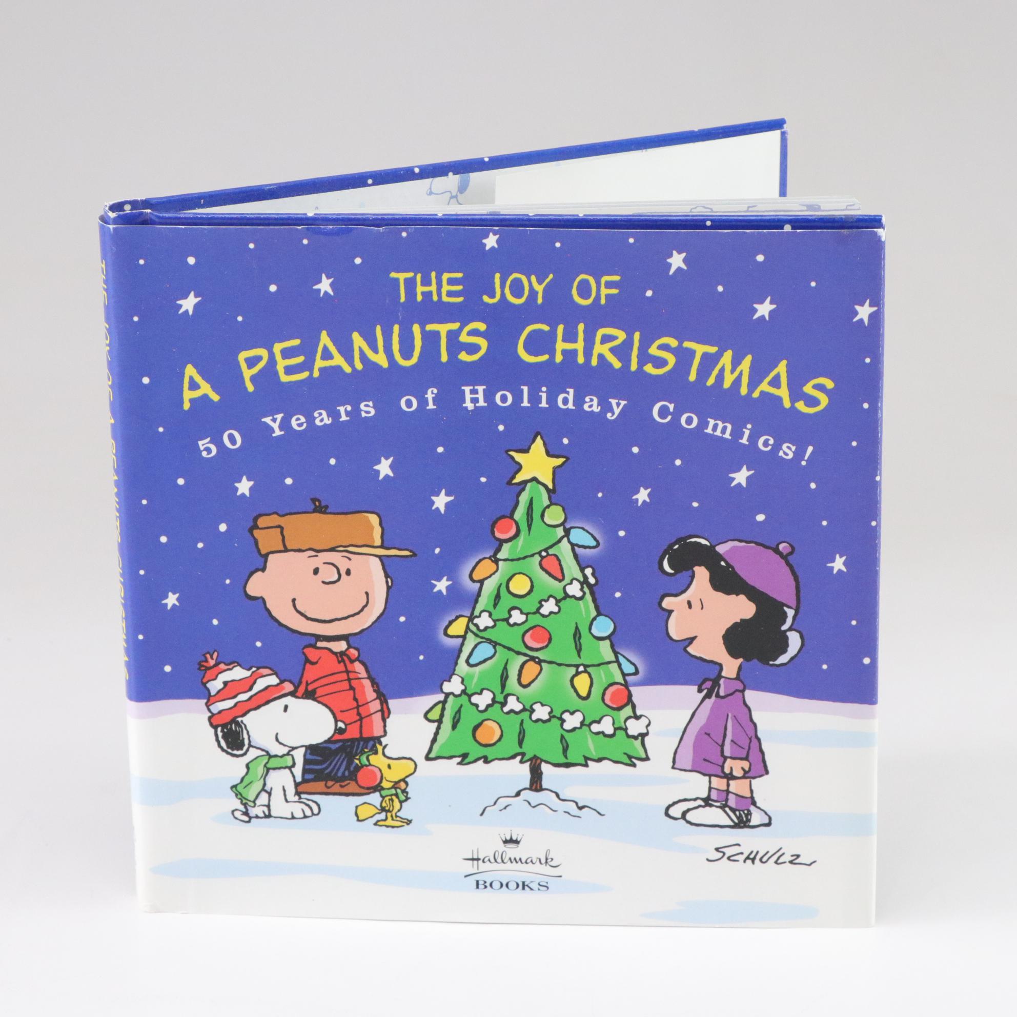 "The Joy of A Peanuts Christmas" Book with Snoopy Ornaments Collection