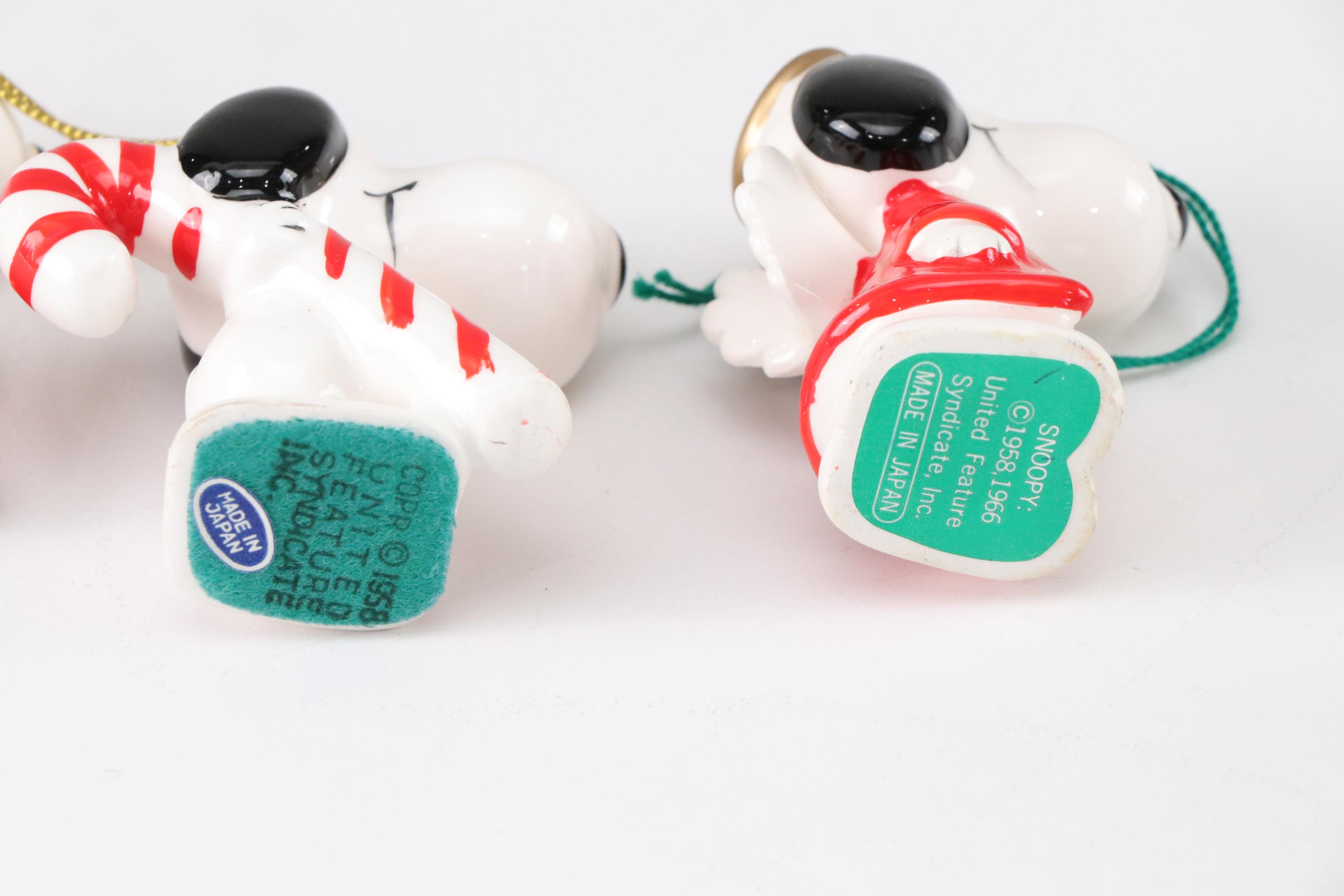 "The Joy of A Peanuts Christmas" Book with Snoopy Ornaments Collection