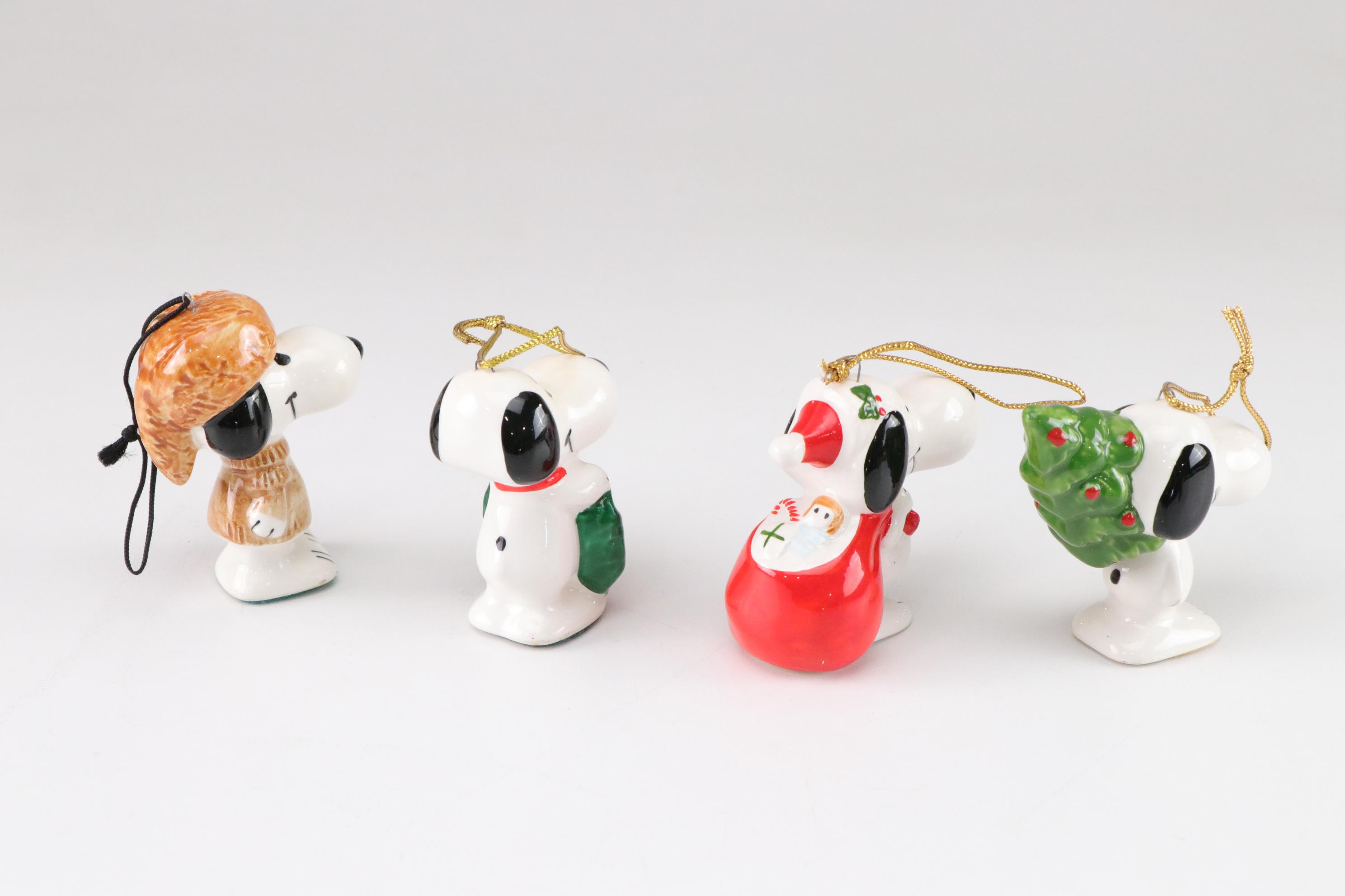 "The Joy of A Peanuts Christmas" Book with Snoopy Ornaments Collection