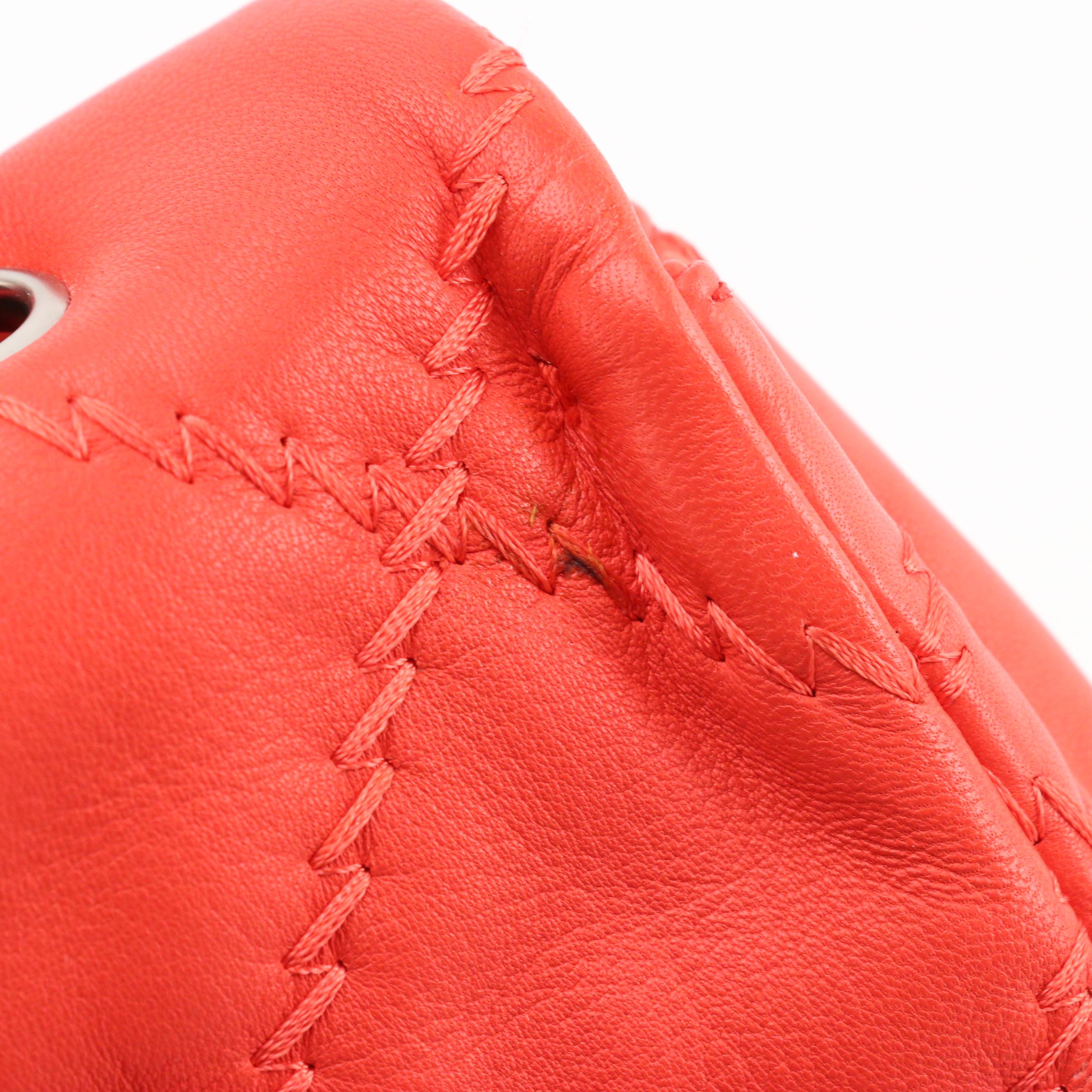 Chanel Large Front Flap Shoulder Bag in Ultimate Stitch Lambskin Leather