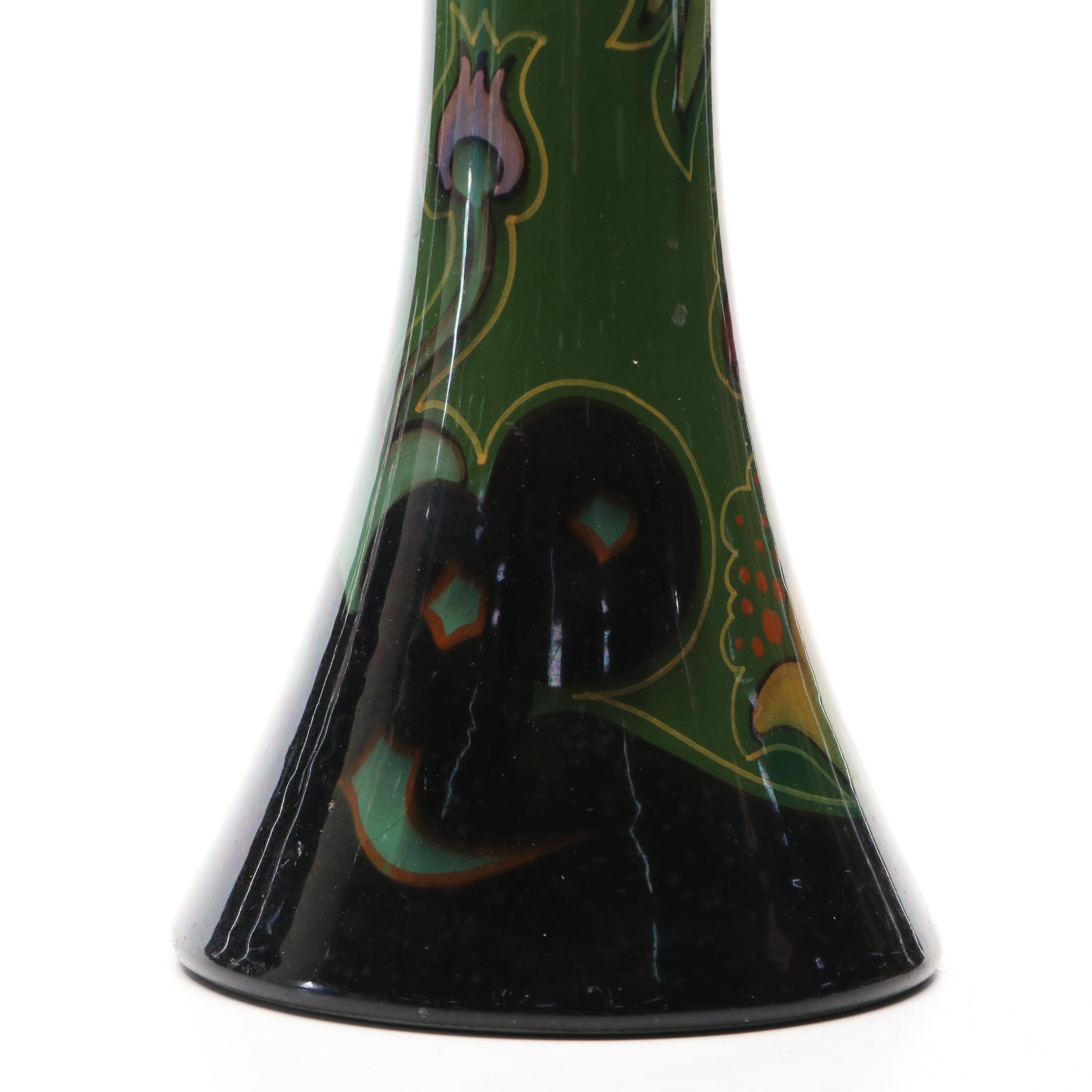 Royal Goedewaagen Dutch Gouda Pottery Vase, 20th Century