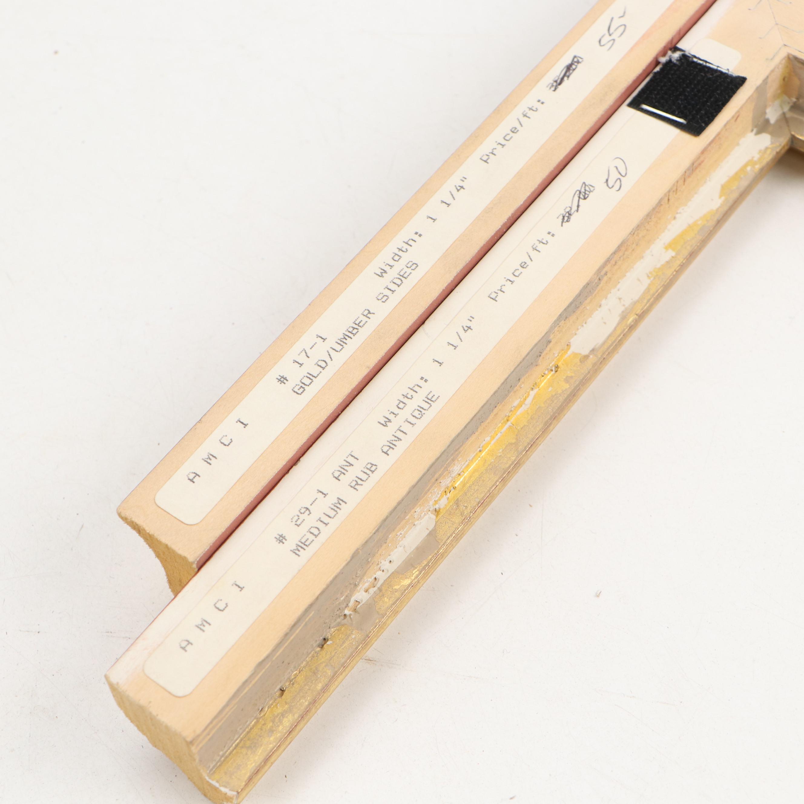 Abe Munn, Amci and Other Gilded Wood Frame Samples