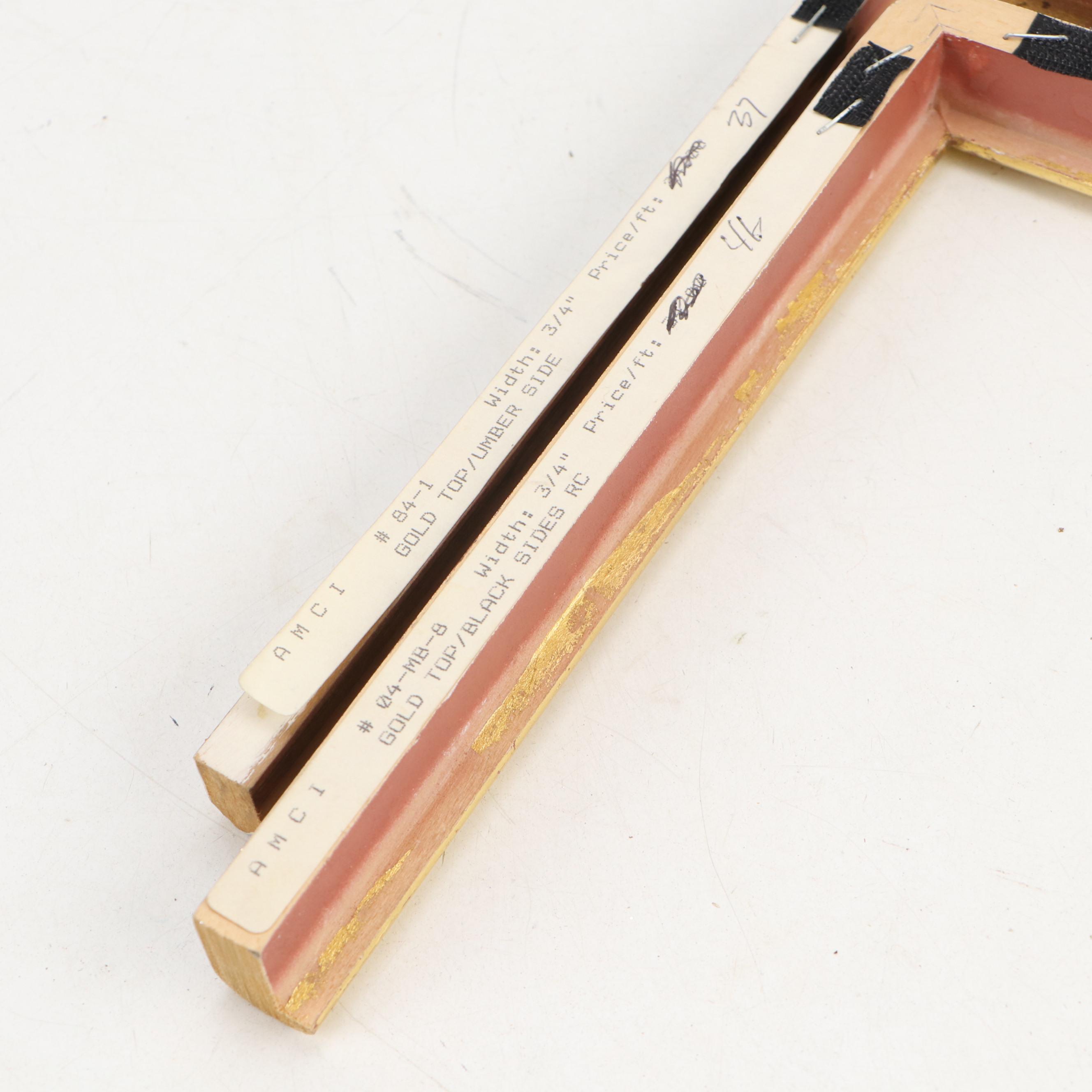 Abe Munn, Amci and Other Gilded Wood Frame Samples