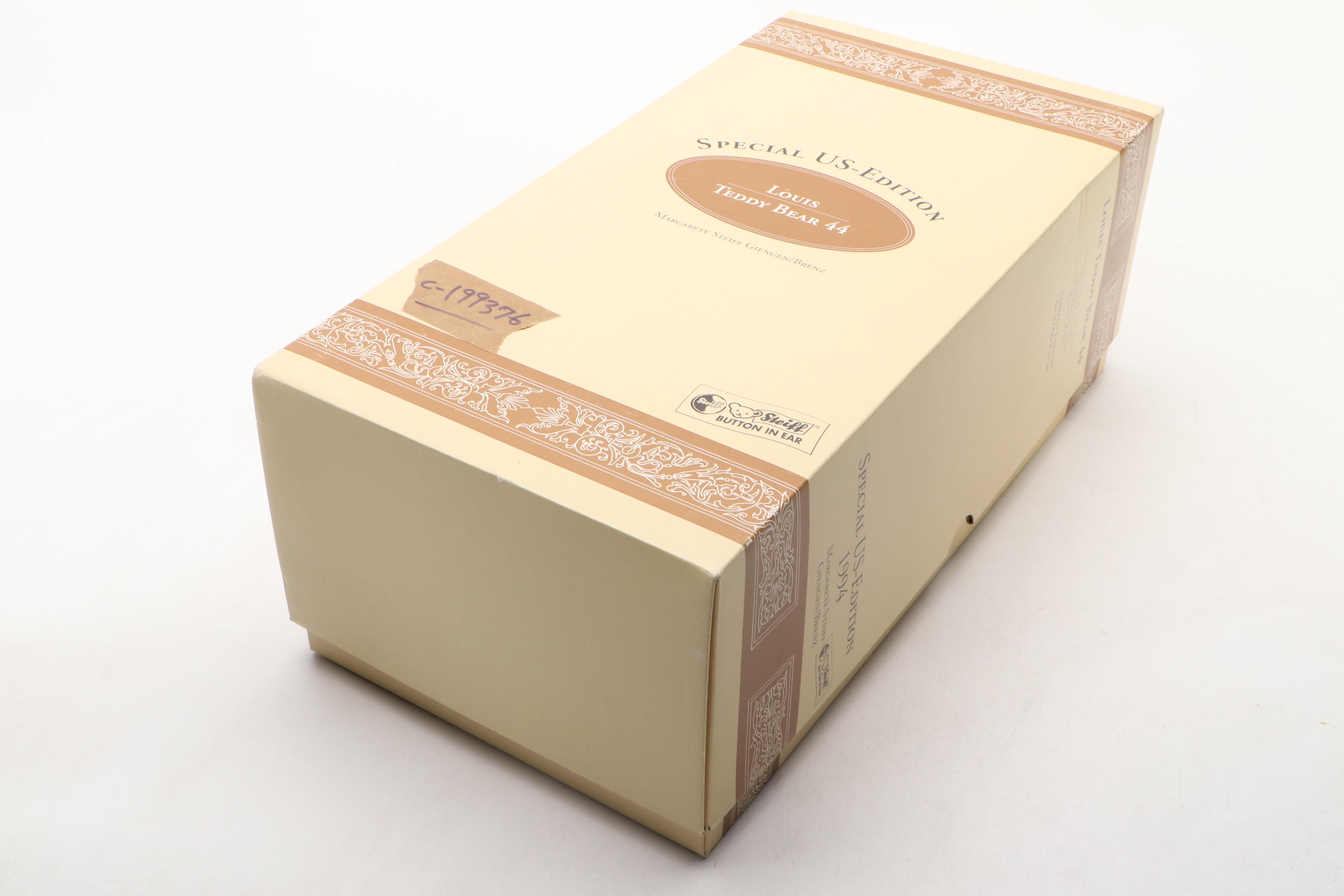 Steiff Special US-Edition "Louis" Mohair Teddy Bear, 1994