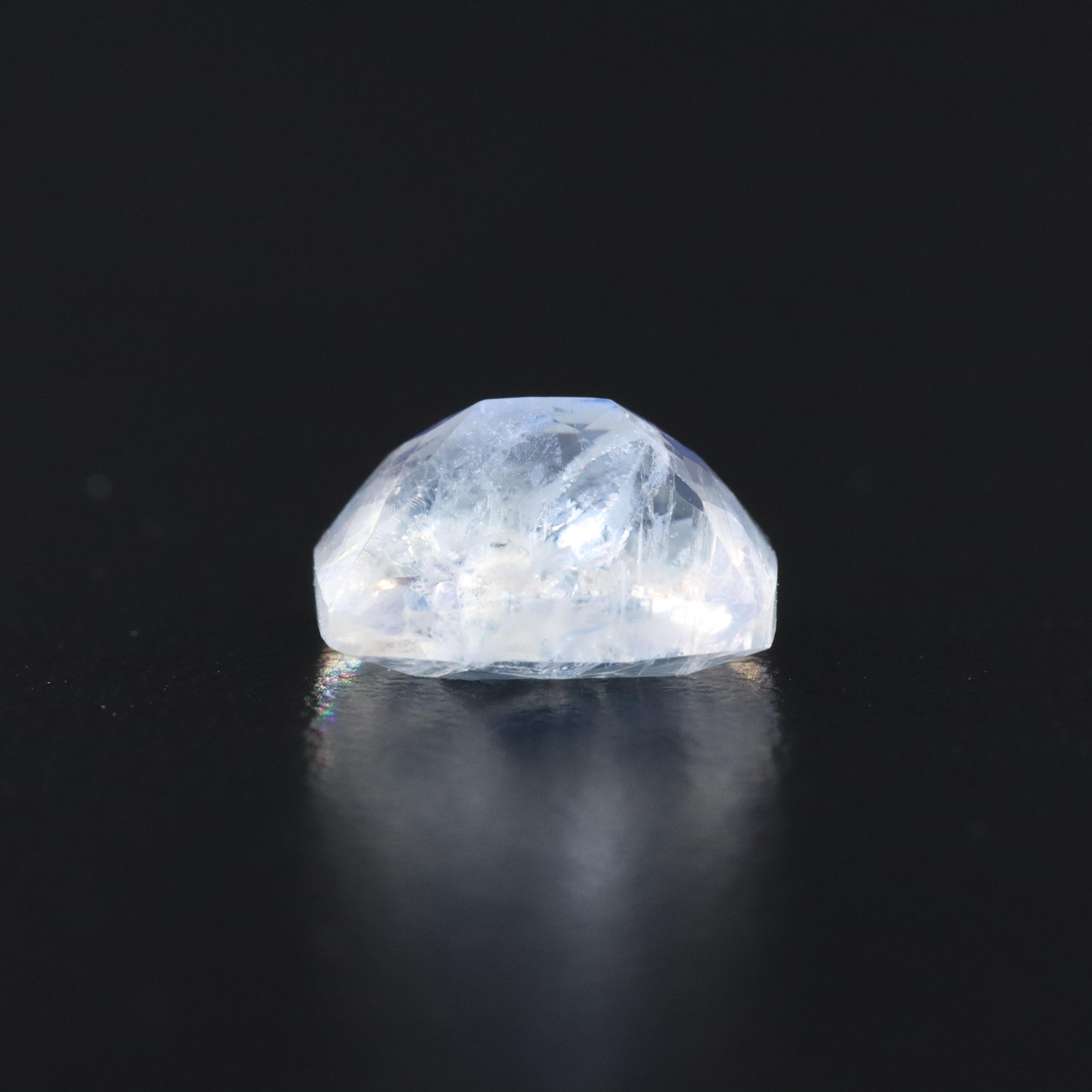 Loose 3.29 CT Rainbow Moonstone