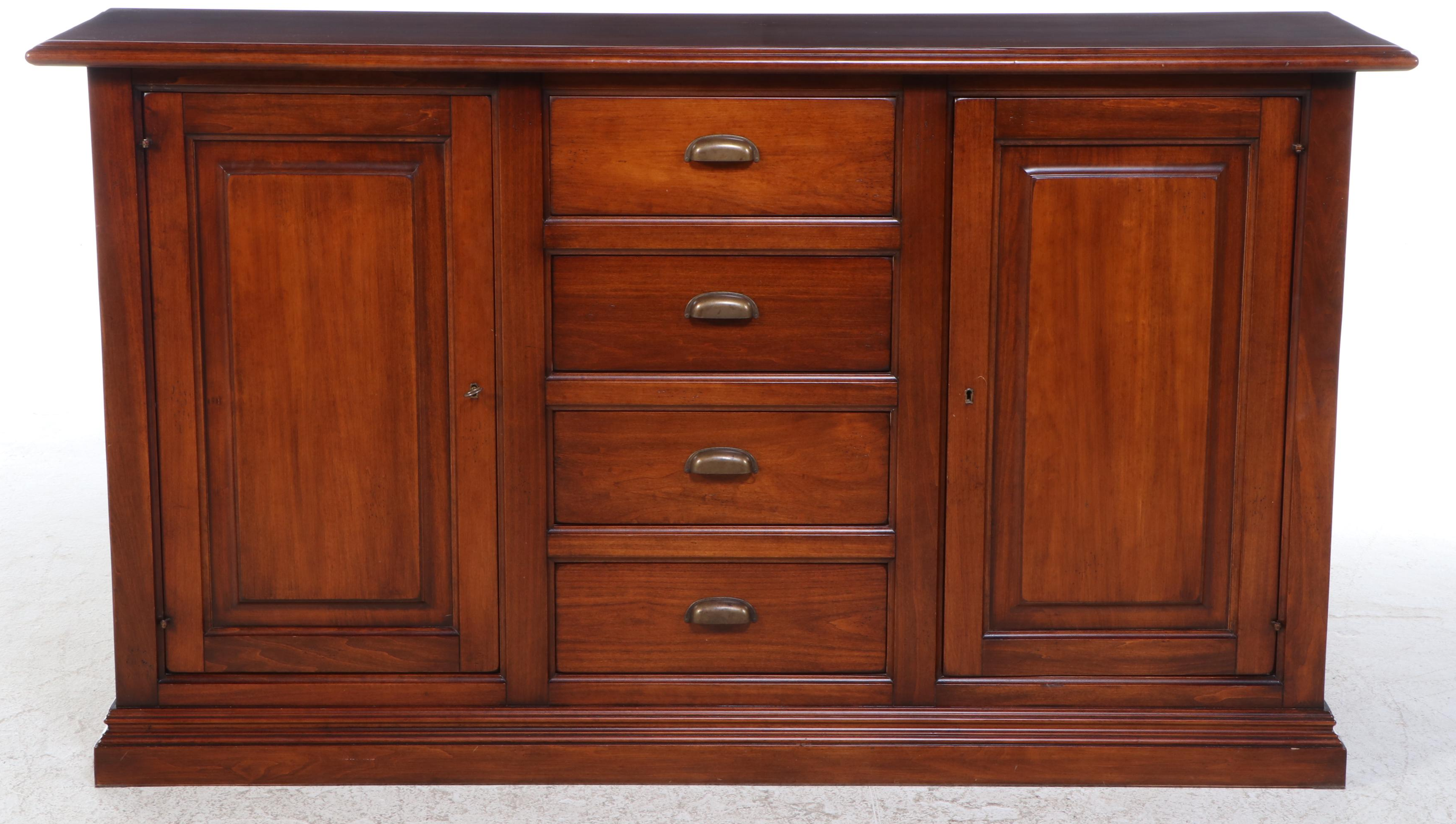 Arhaus Tuscany Contemporary Mahogany Buffet