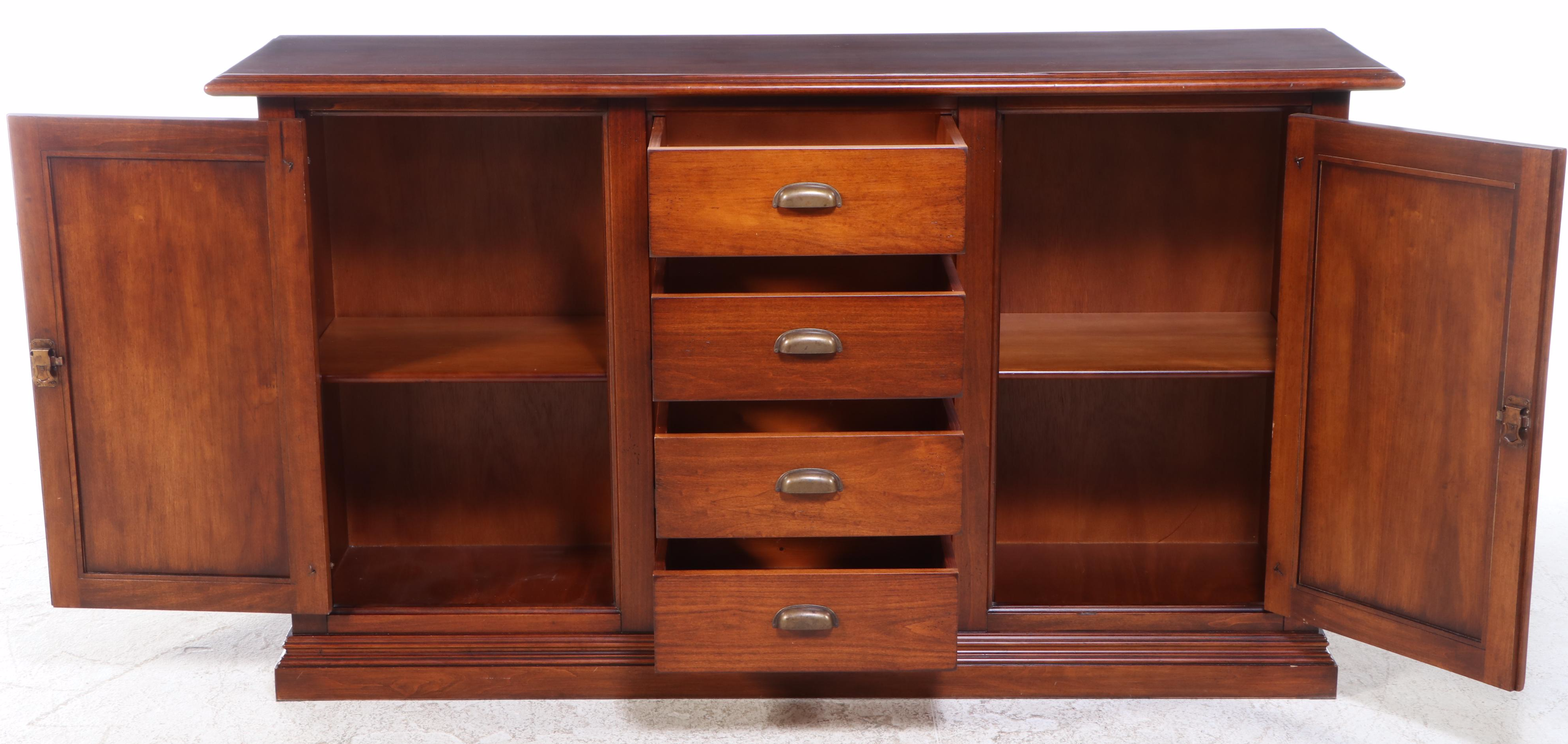 Arhaus Tuscany Contemporary Mahogany Buffet