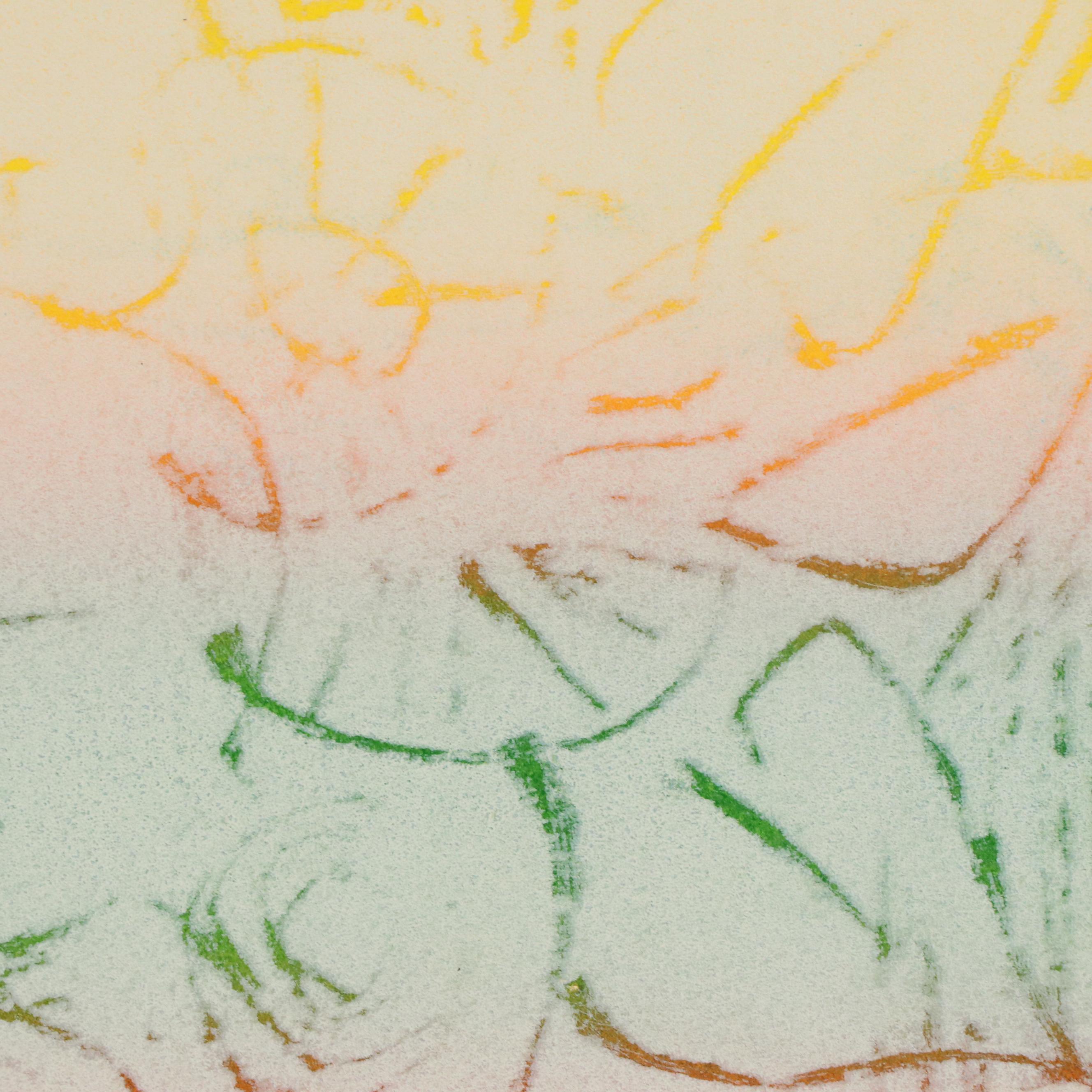 Jack Meanwell Abstract Monotype Print, 1980