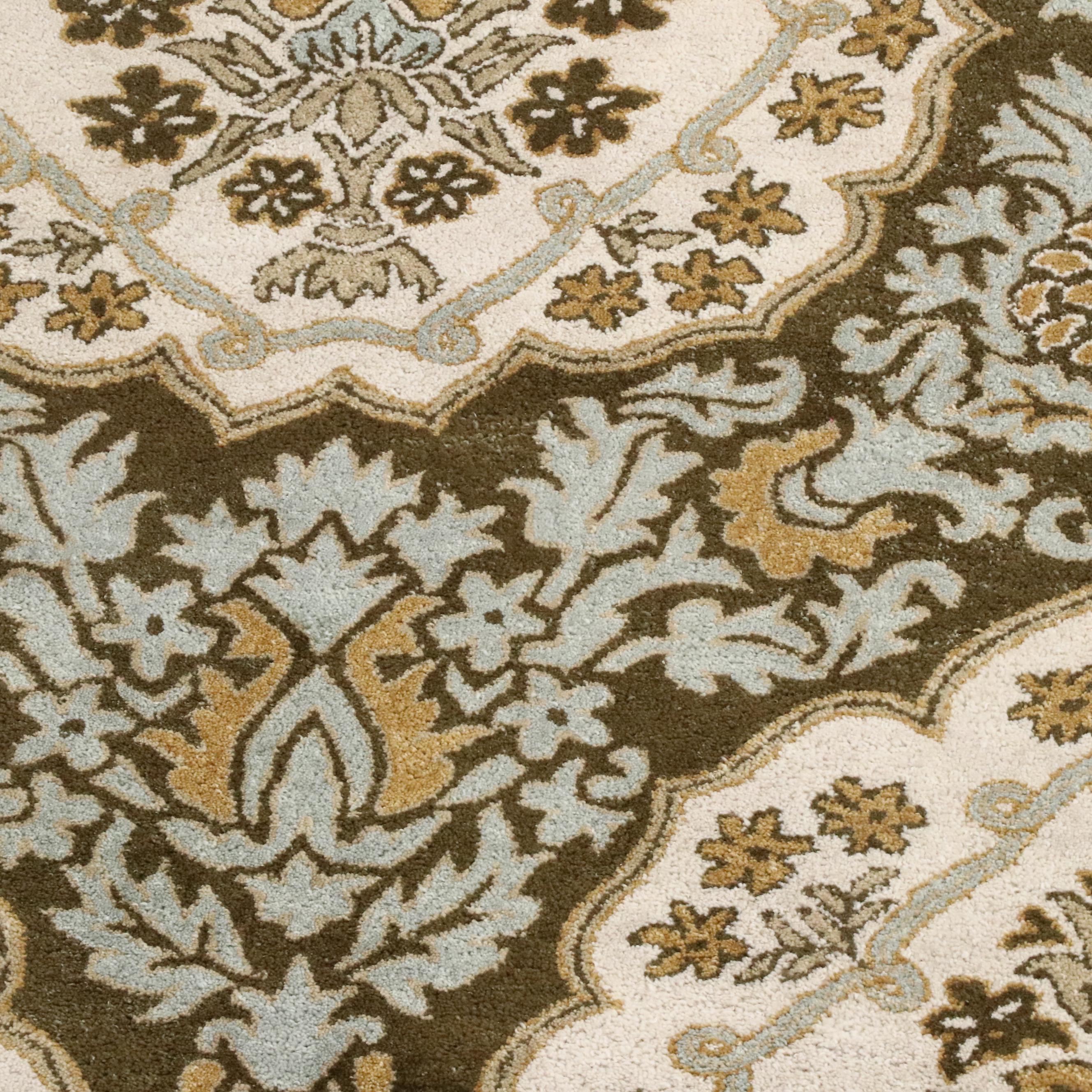 Ballard Designs 5'7 x 8'3 Hand-Tufted Contemporary Area Rug