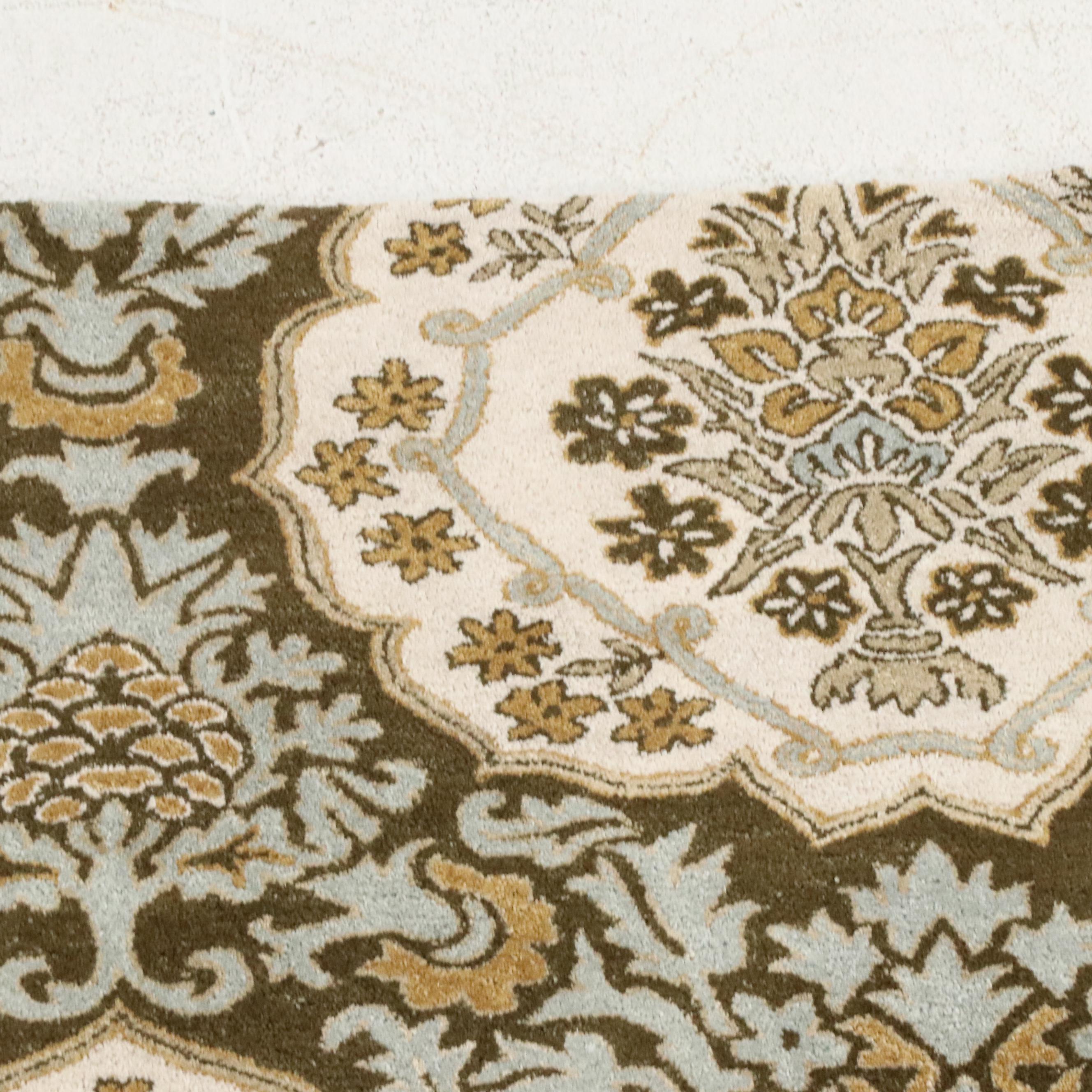 Ballard Designs 5'7 x 8'3 Hand-Tufted Contemporary Area Rug