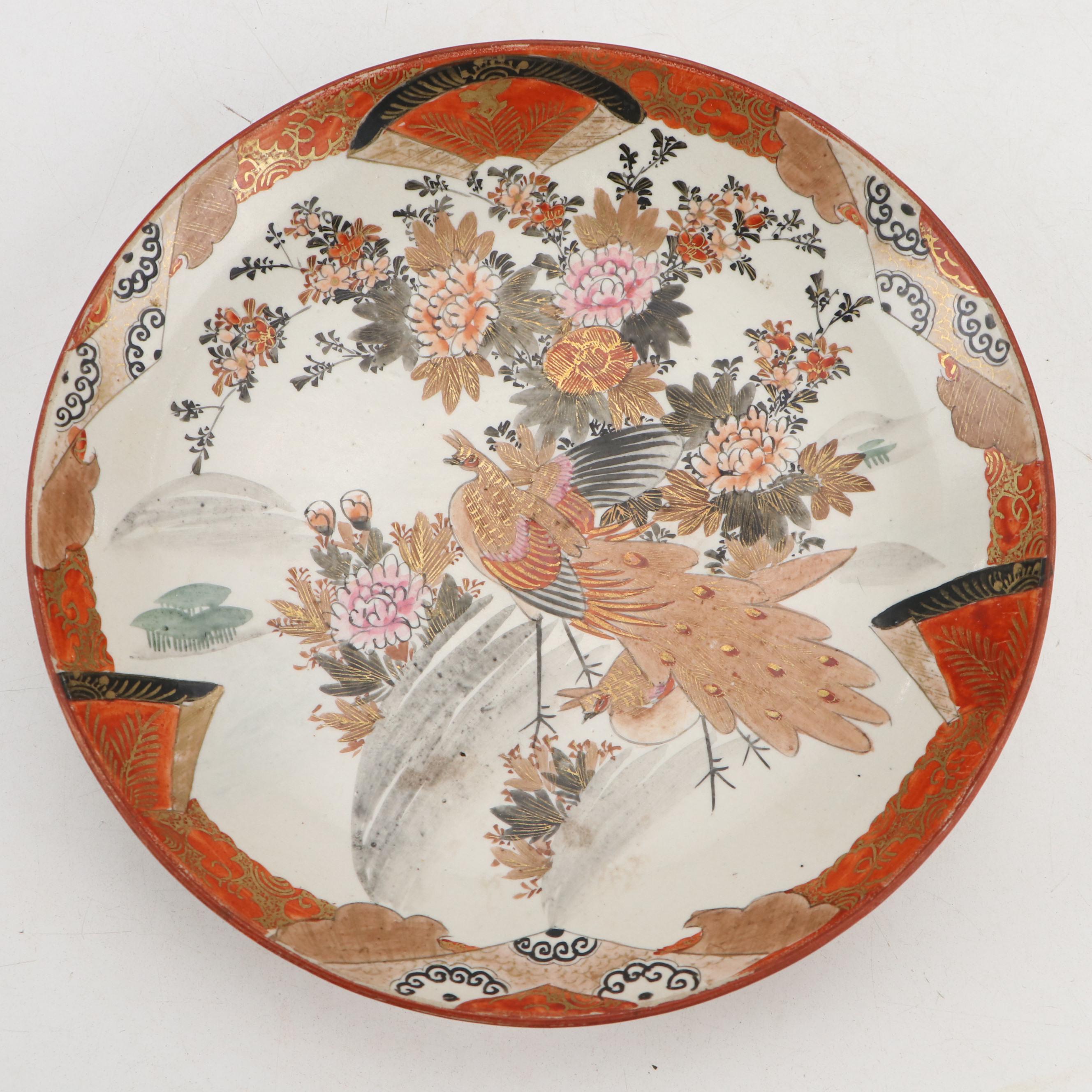 Japanese Satsuma and Imari Porcelain Plates