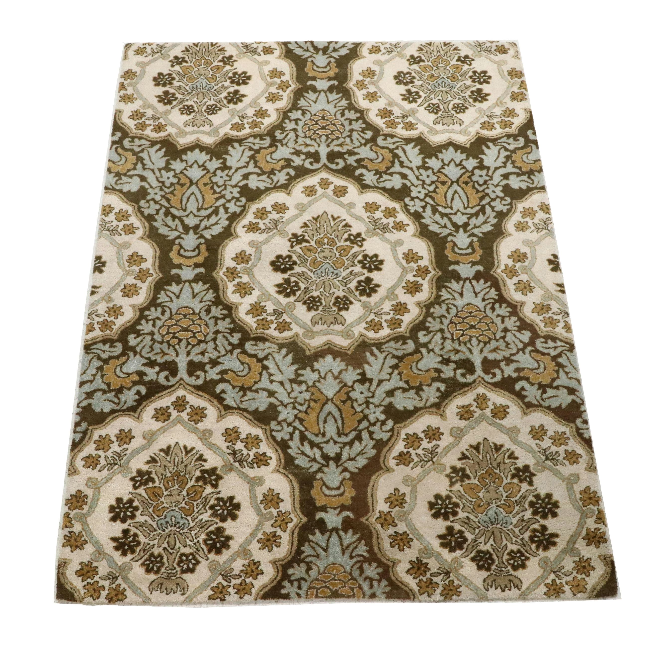 Ballard Designs 5'7 x 8'3 Hand-Tufted Contemporary Area Rug