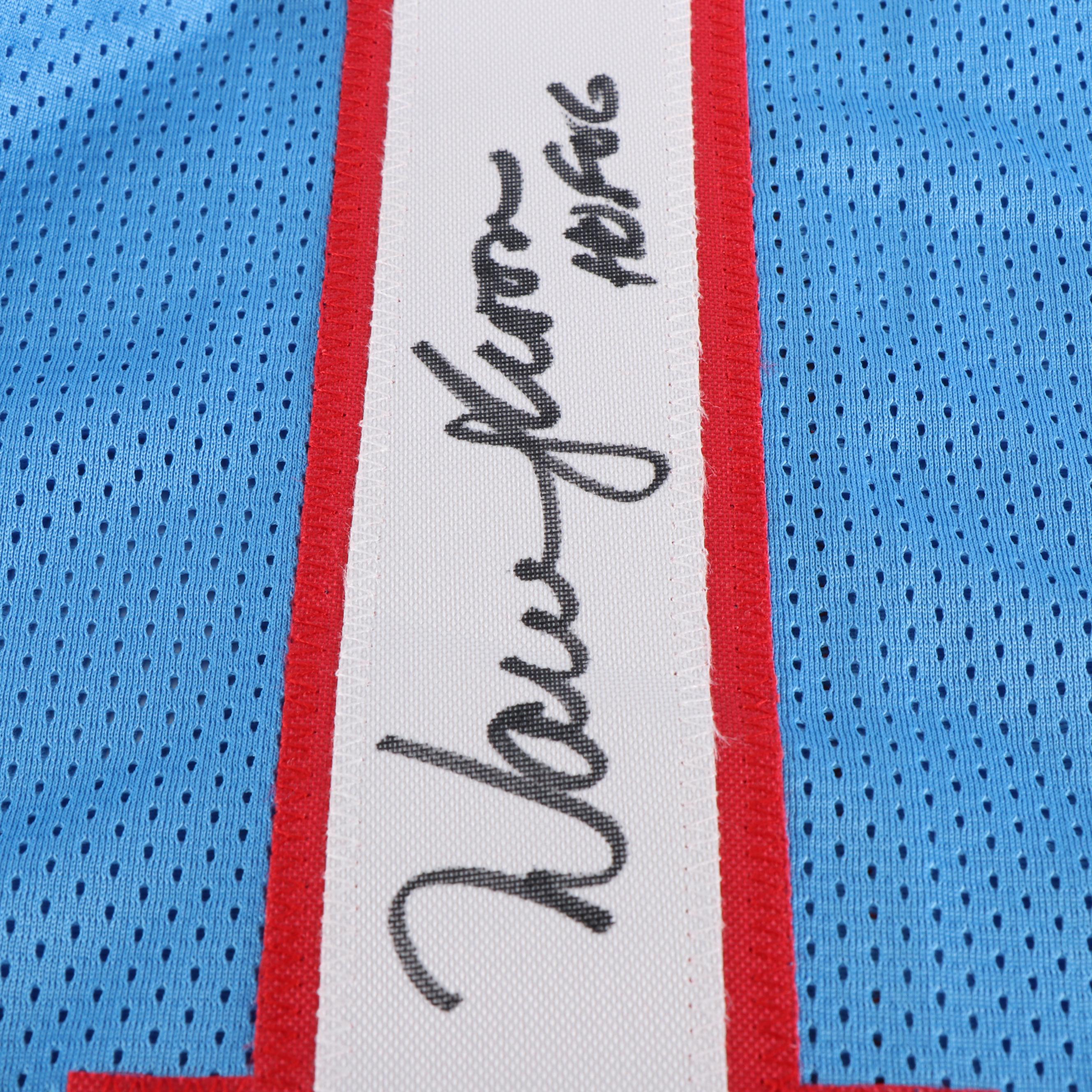 Warren Moon Signed “HOF 06” Houston Oilers Football Jersey, Beckett
