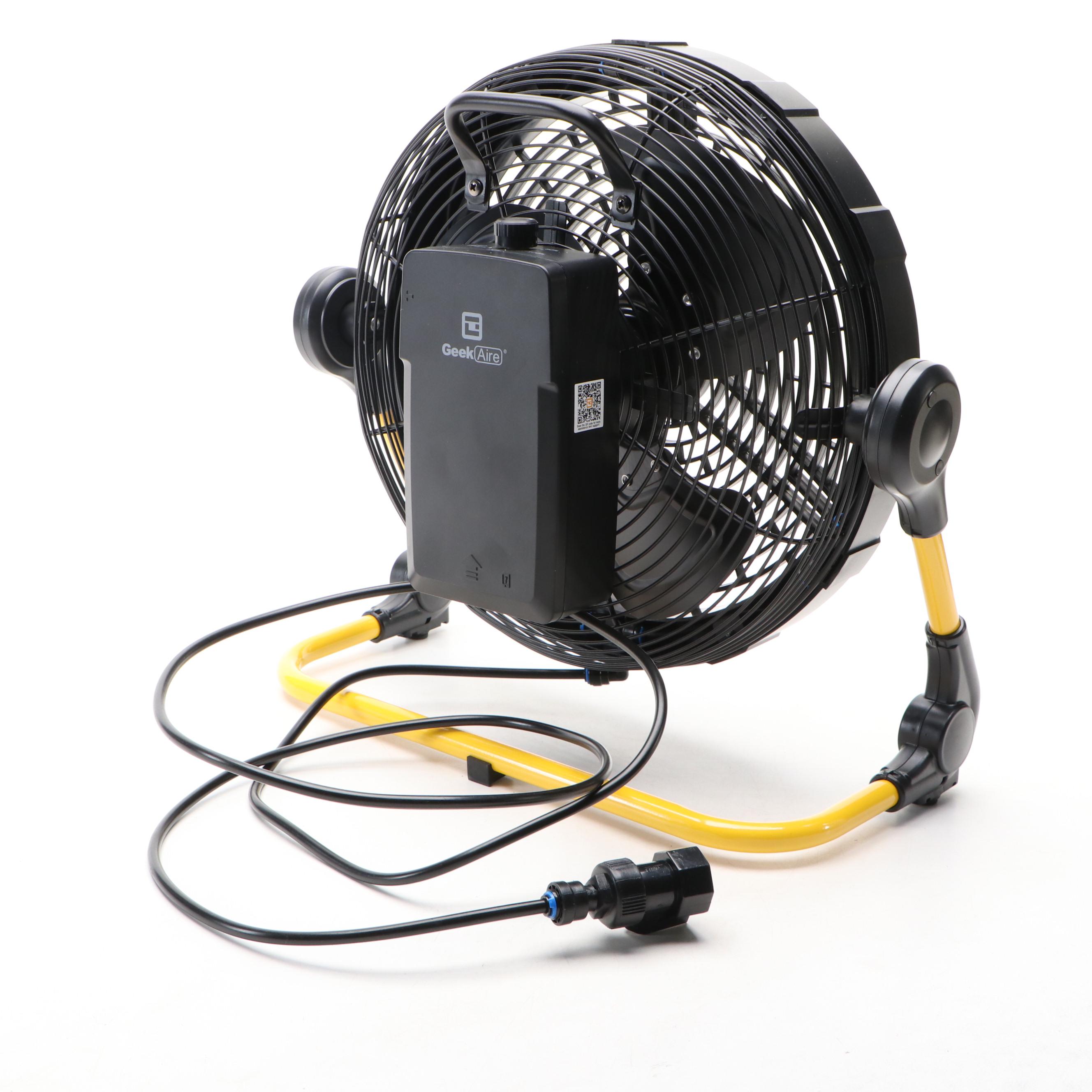 GeekAire Outdoor Rechargeable Misting Fan