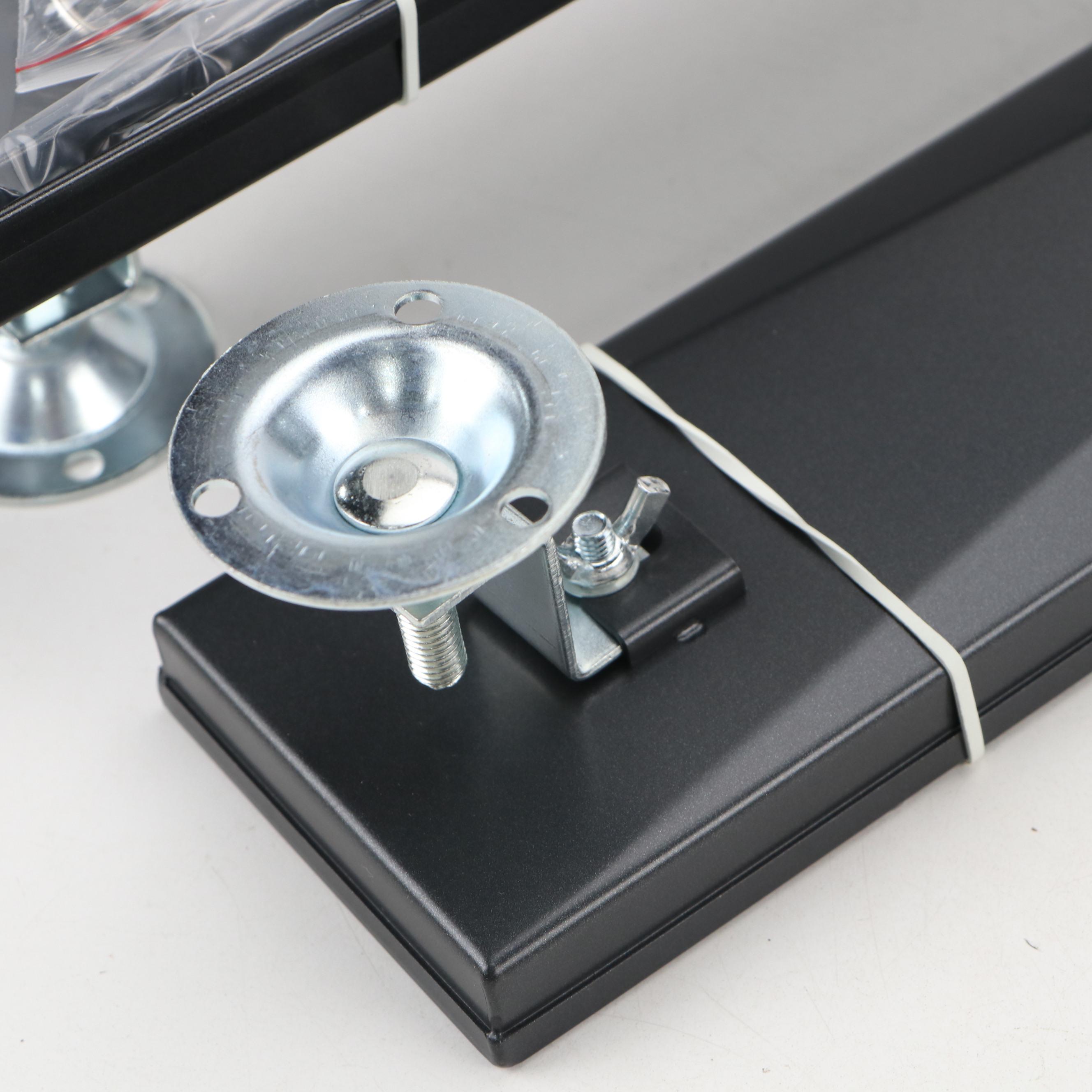 Matte Black 28" Linear Tile-In Shower Drains, Pair