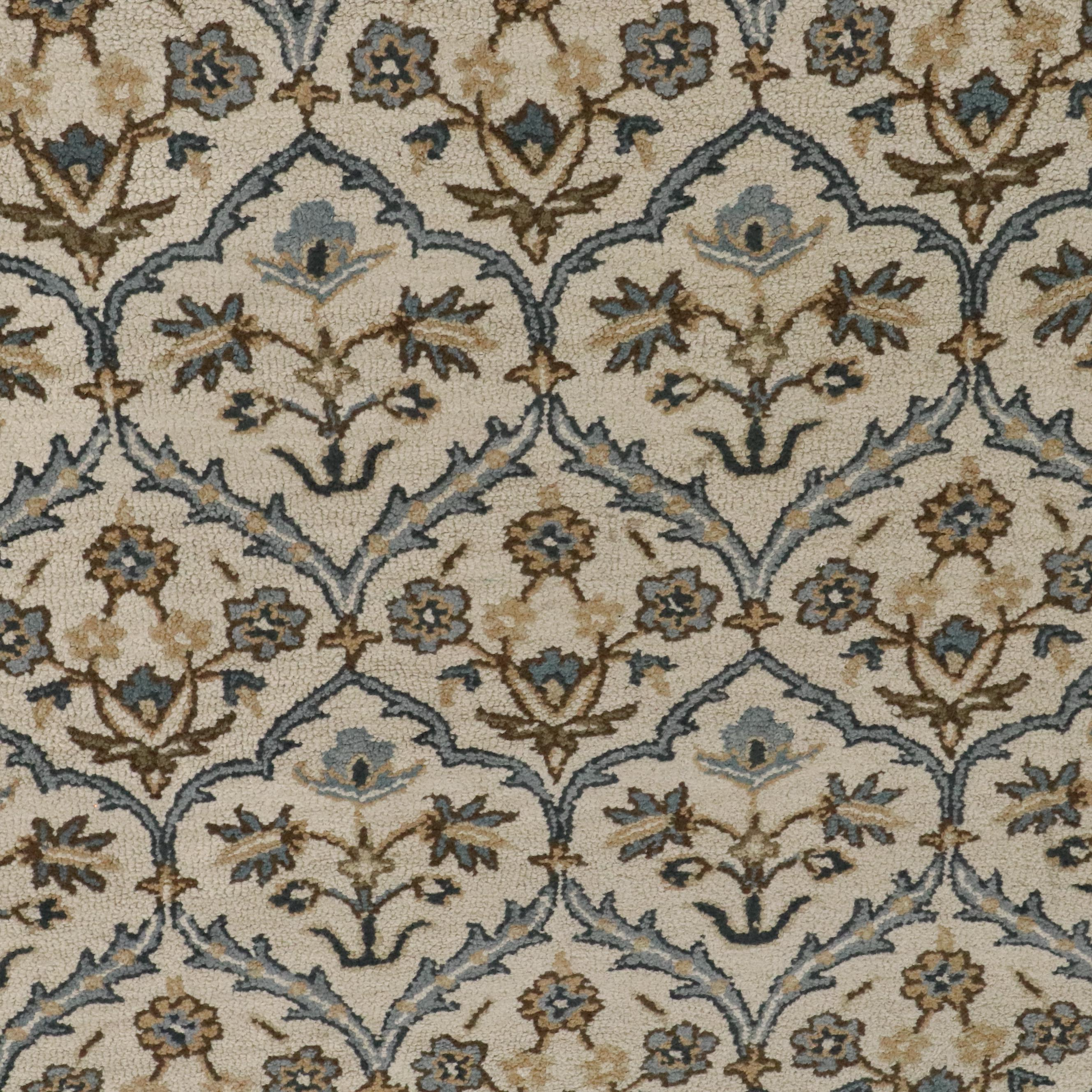 8'11 x 11'11 Hand-Tufted Ballard Designs "Brittany" Trelliswork Area Rug