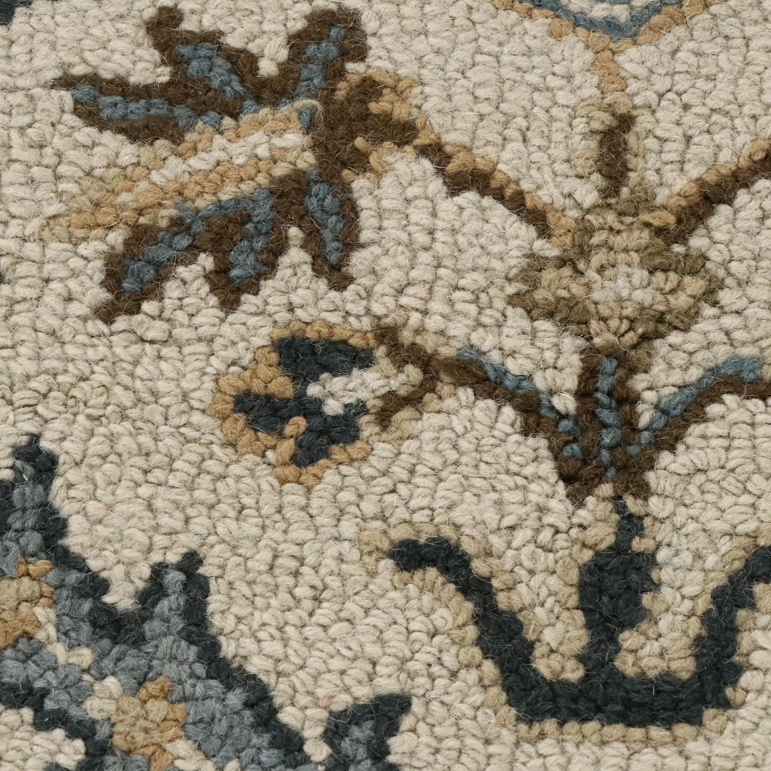 8'11 x 11'11 Hand-Tufted Ballard Designs "Brittany" Trelliswork Area Rug