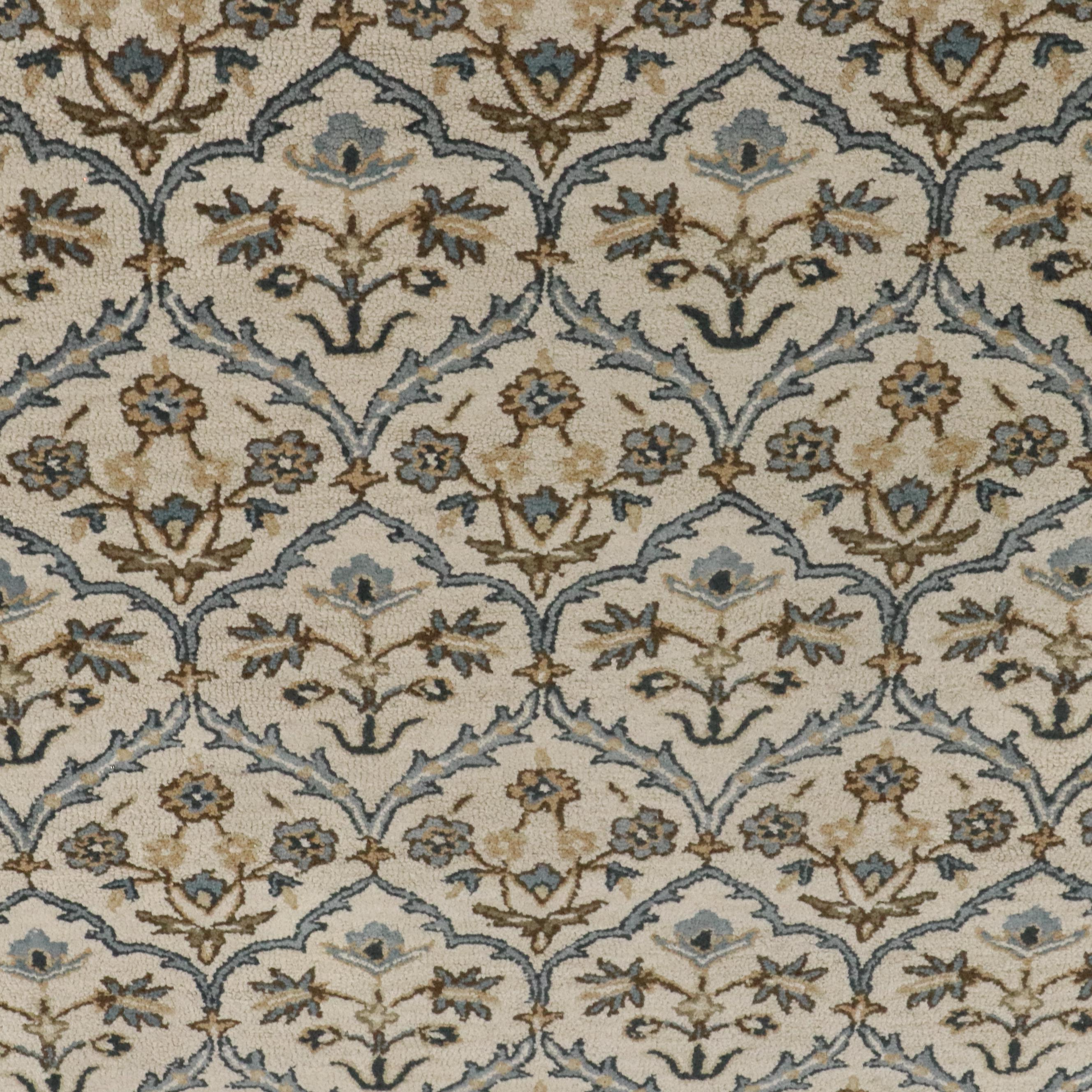 8'11 x 11'11 Hand-Tufted Ballard Designs "Brittany" Trelliswork Area Rug