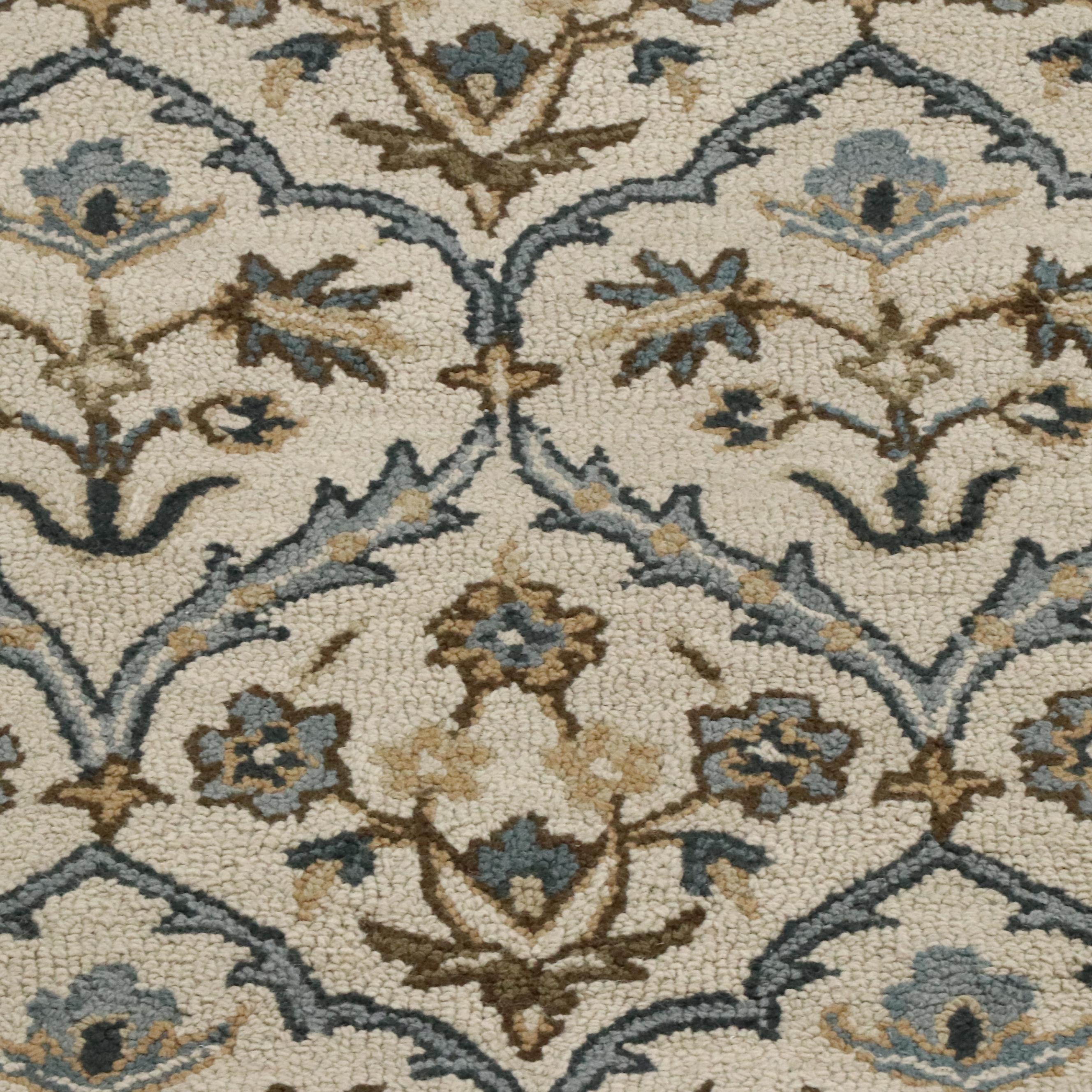 8'11 x 11'11 Hand-Tufted Ballard Designs "Brittany" Trelliswork Area Rug