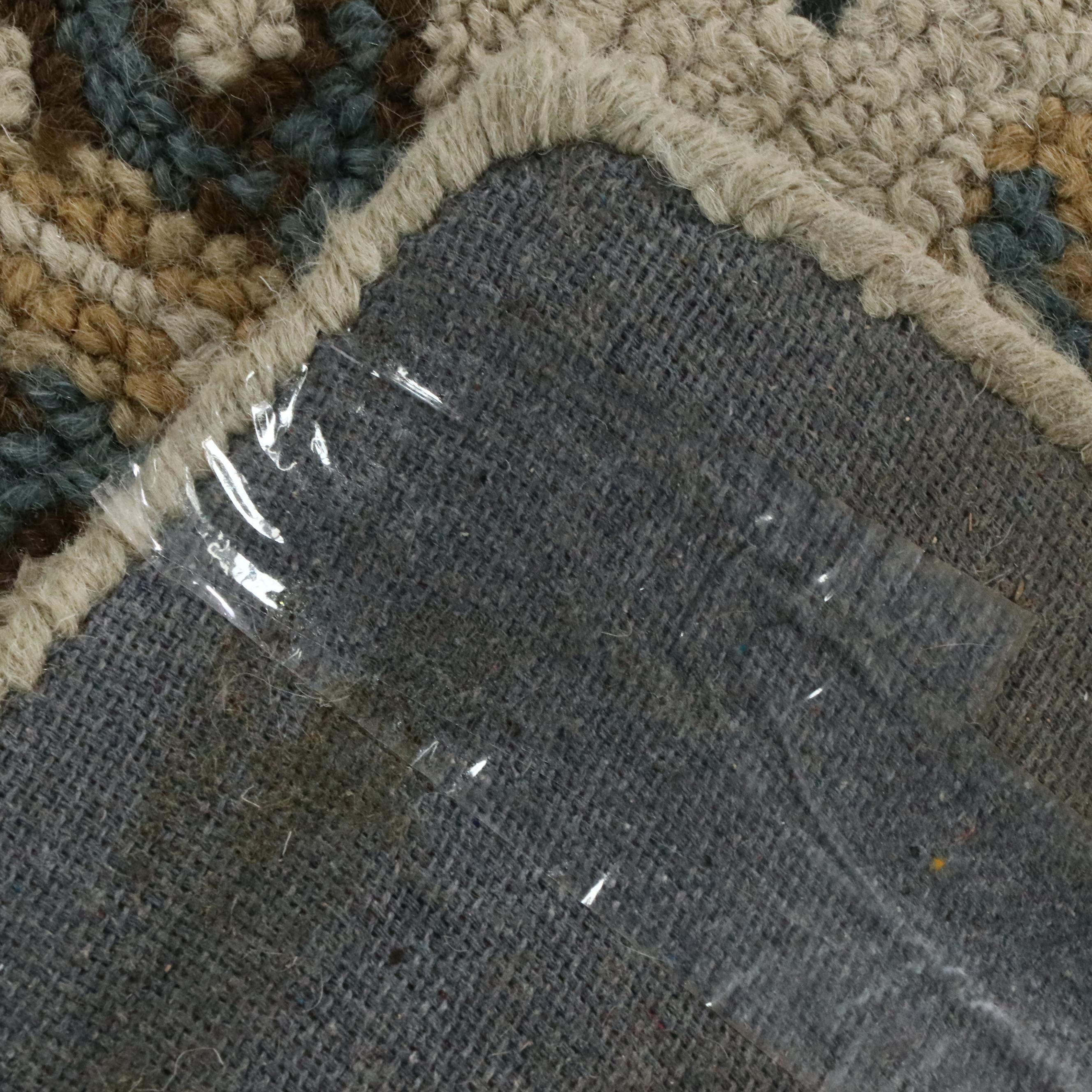 8'11 x 11'11 Hand-Tufted Ballard Designs "Brittany" Trelliswork Area Rug