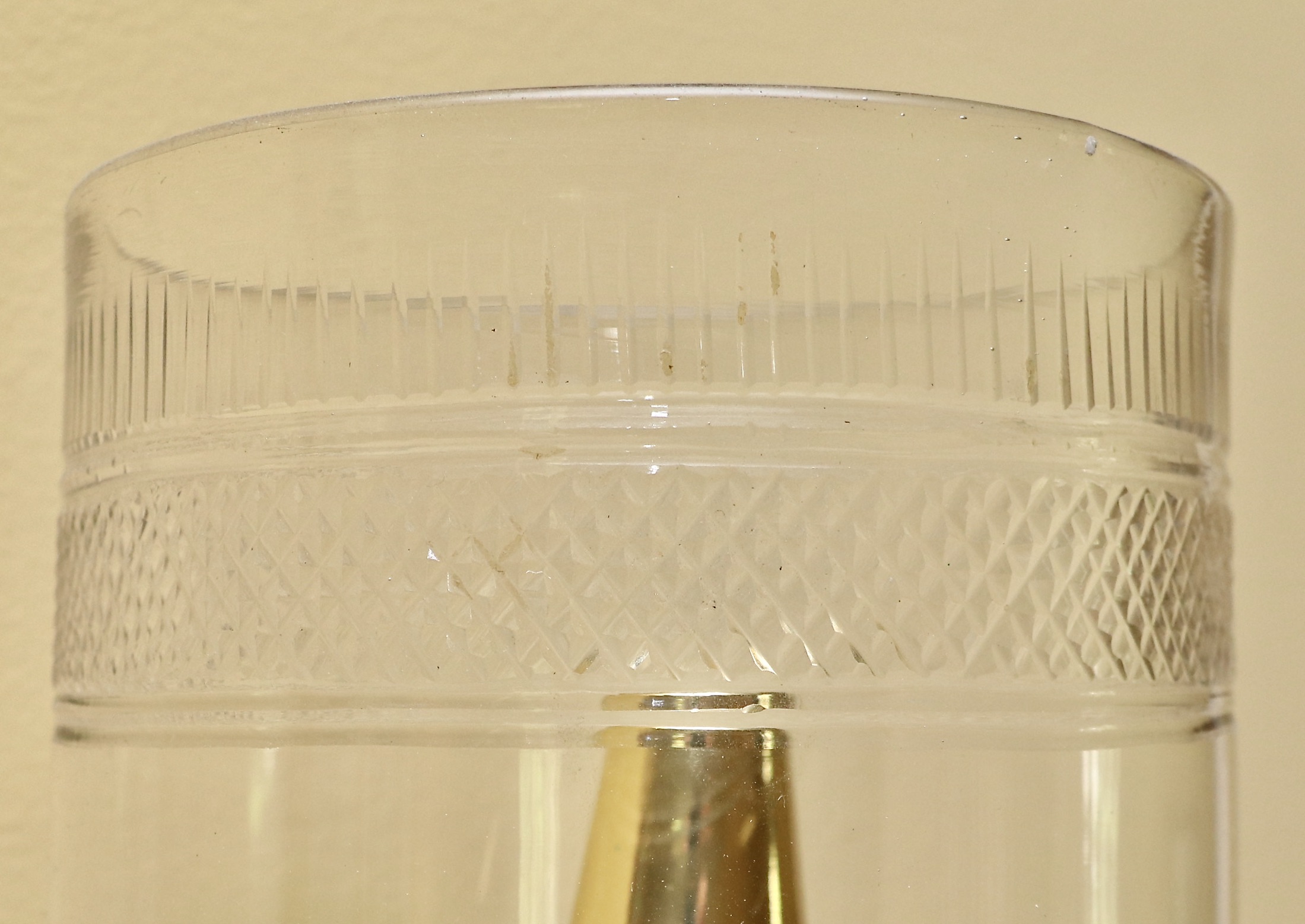 Dutch Baroque Style Brass Wall Sconces with Etched Glass Hurricanes