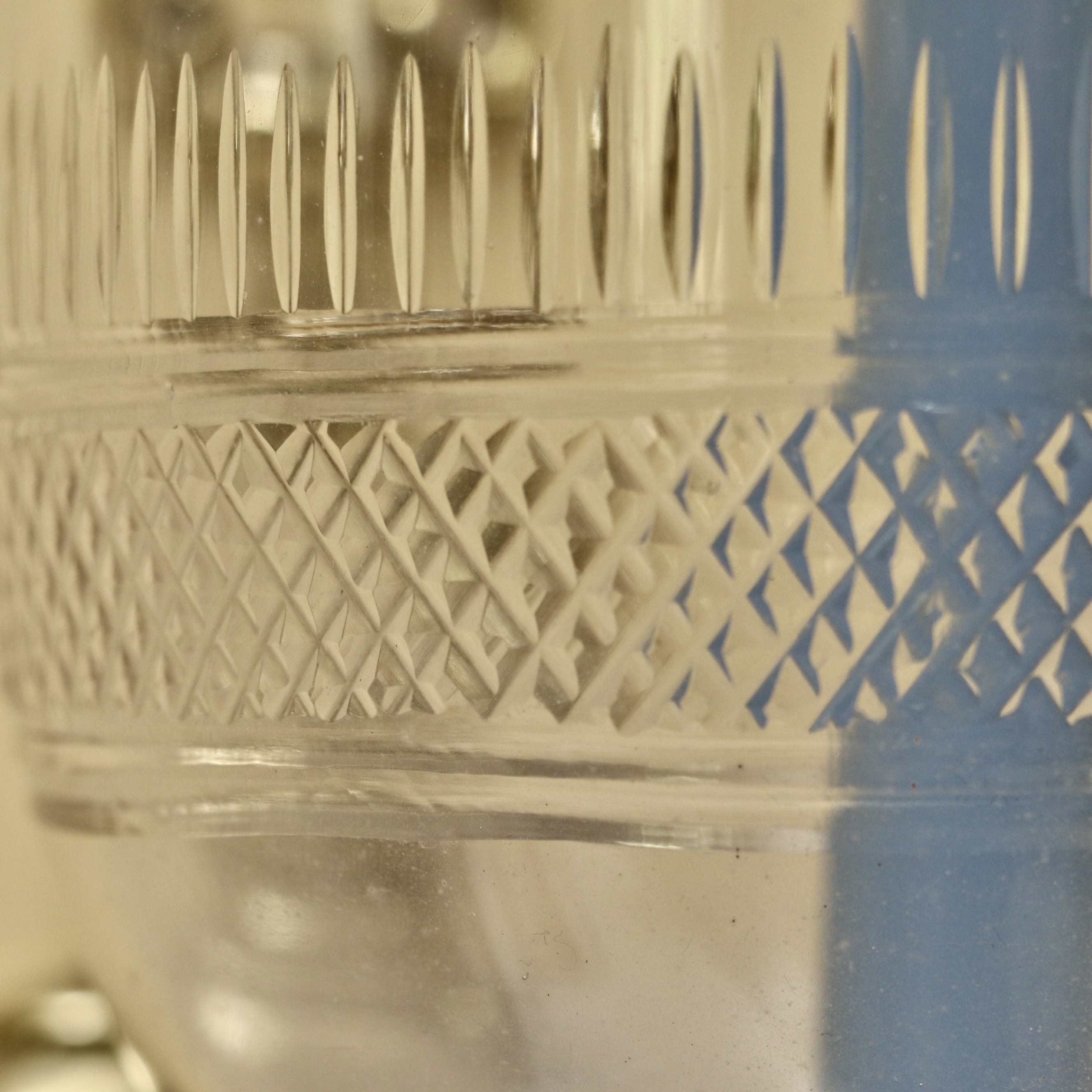 Dutch Baroque Style Brass Wall Sconces with Etched Glass Hurricanes