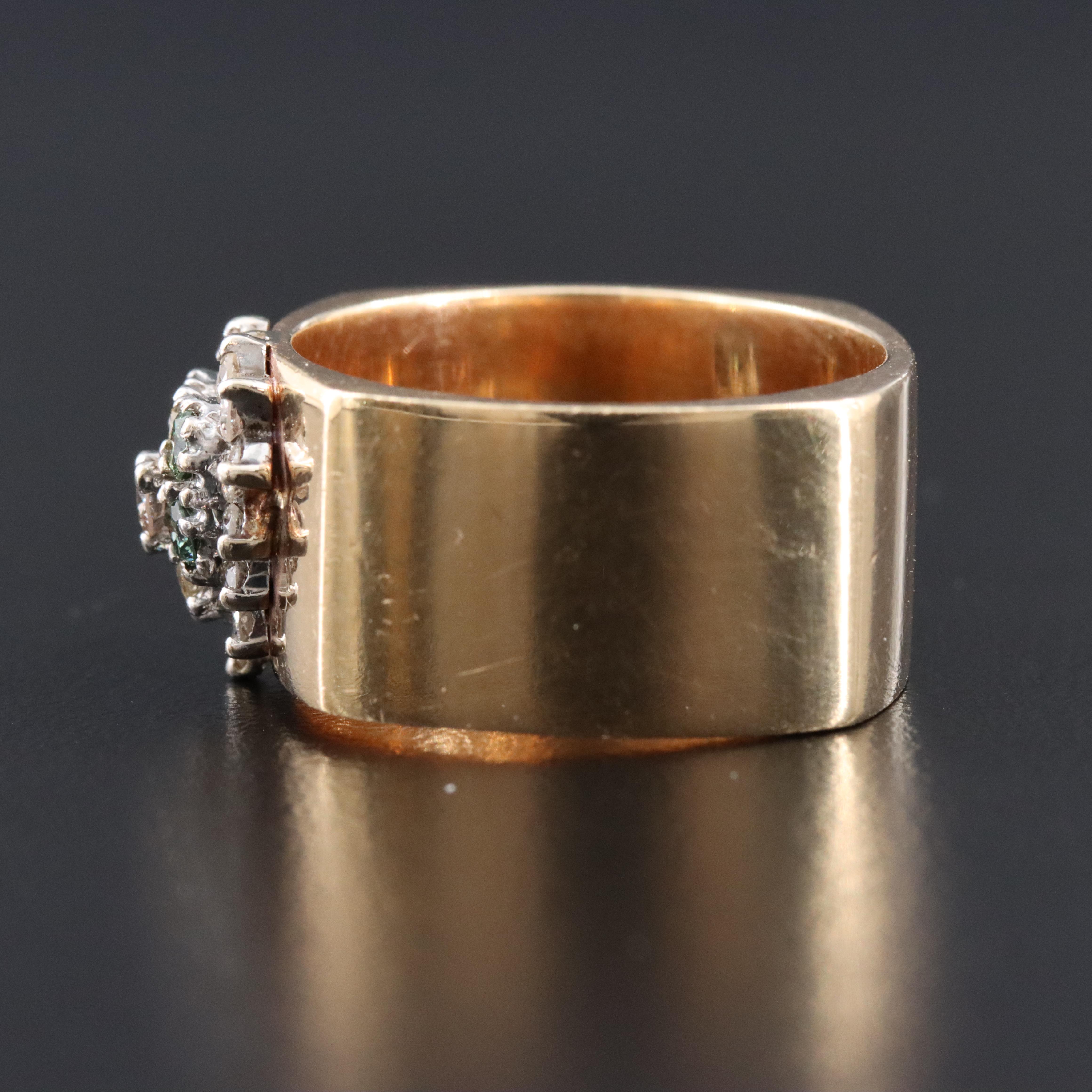 14K 0.58 CTW Diamond Ring