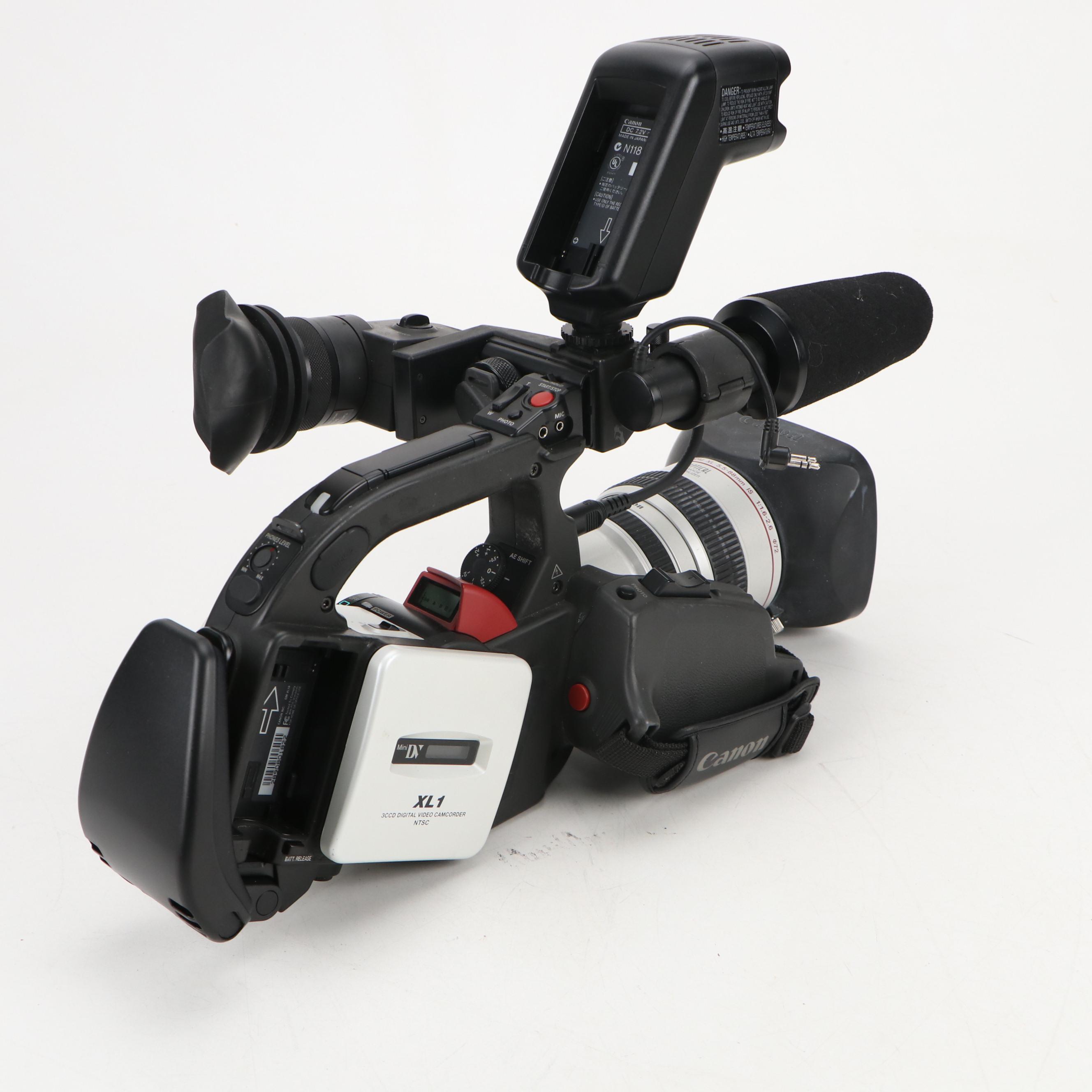 Canon 3CCD Digital Video Camcorder with Accessories