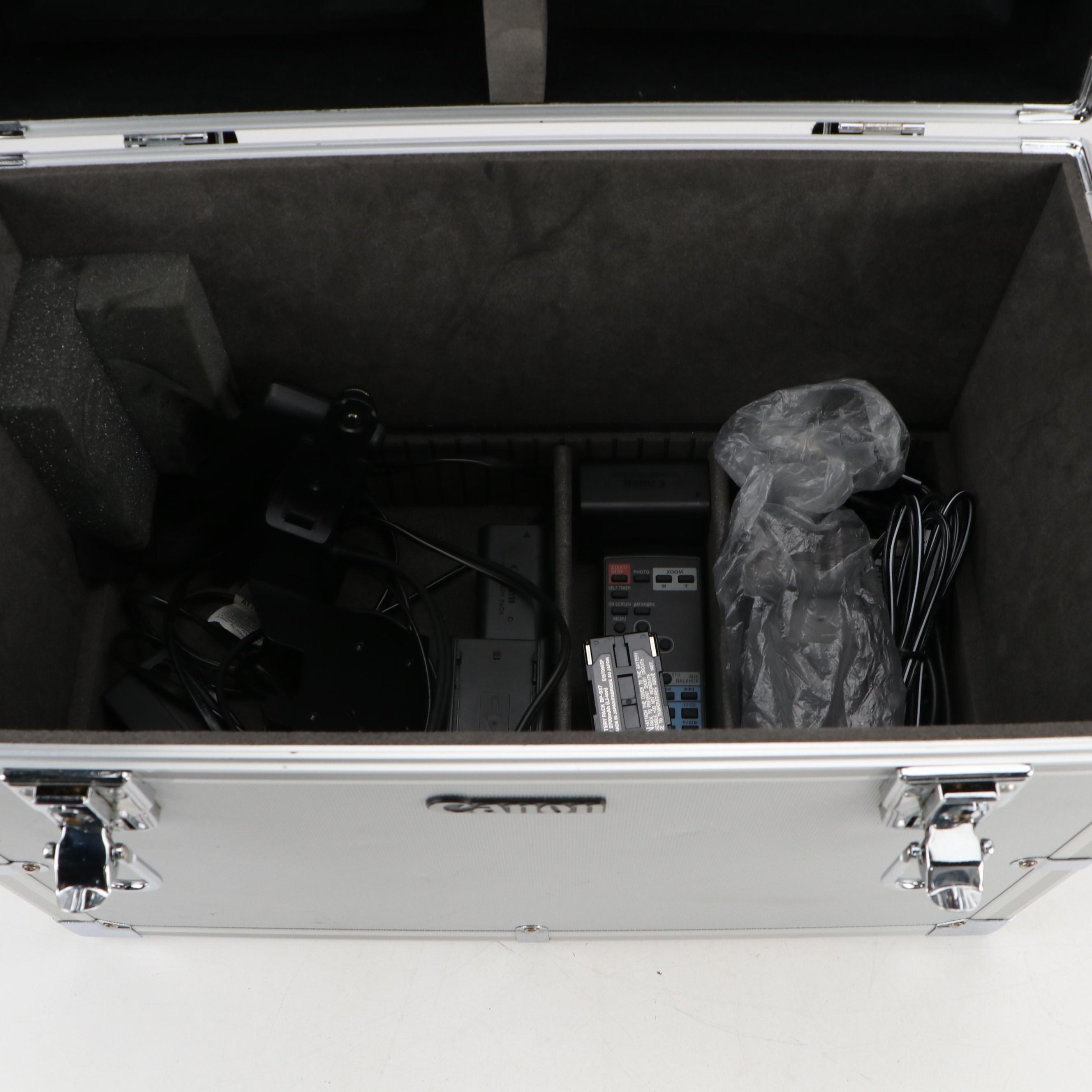 Canon 3CCD Digital Video Camcorder with Accessories