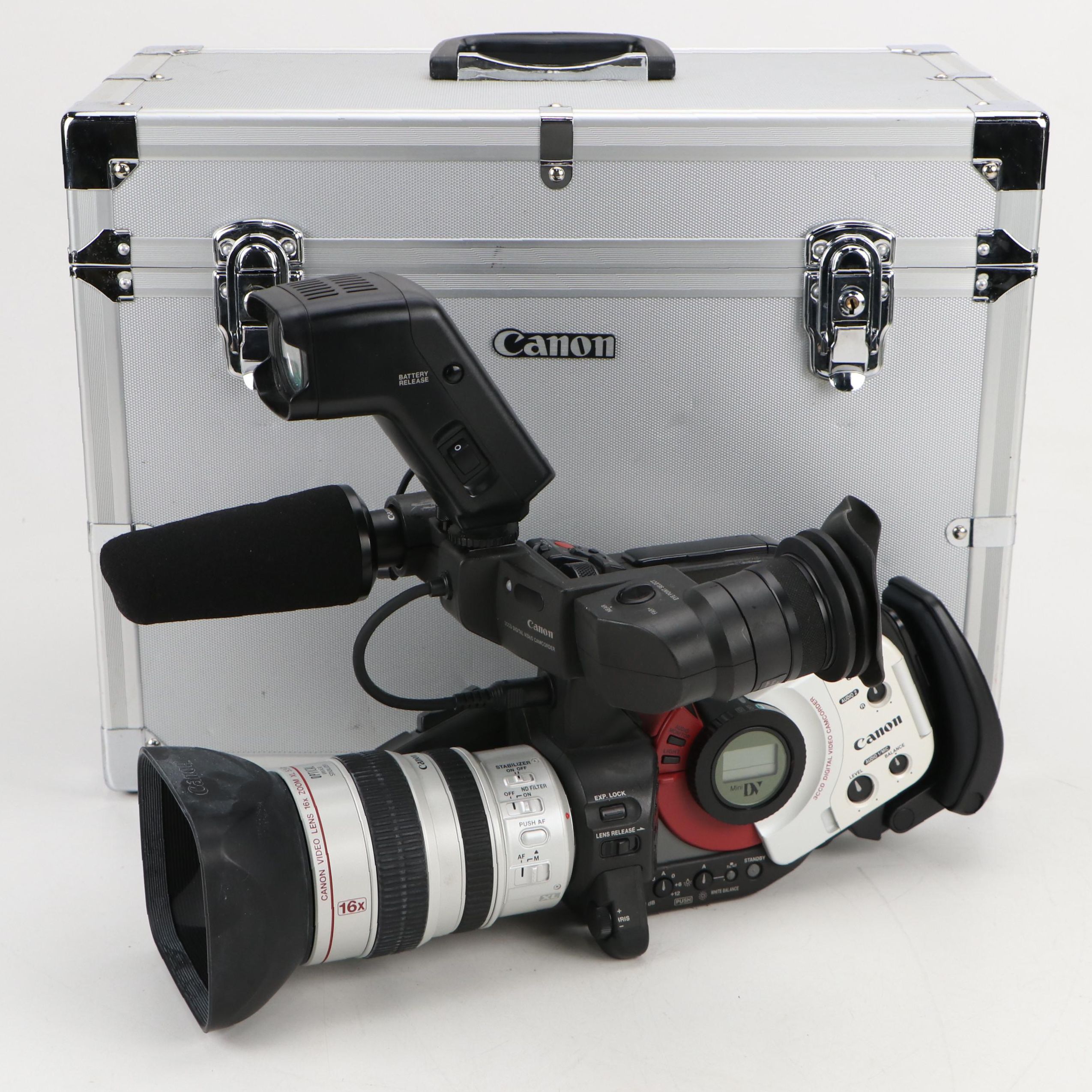 Canon 3CCD Digital Video Camcorder with Accessories