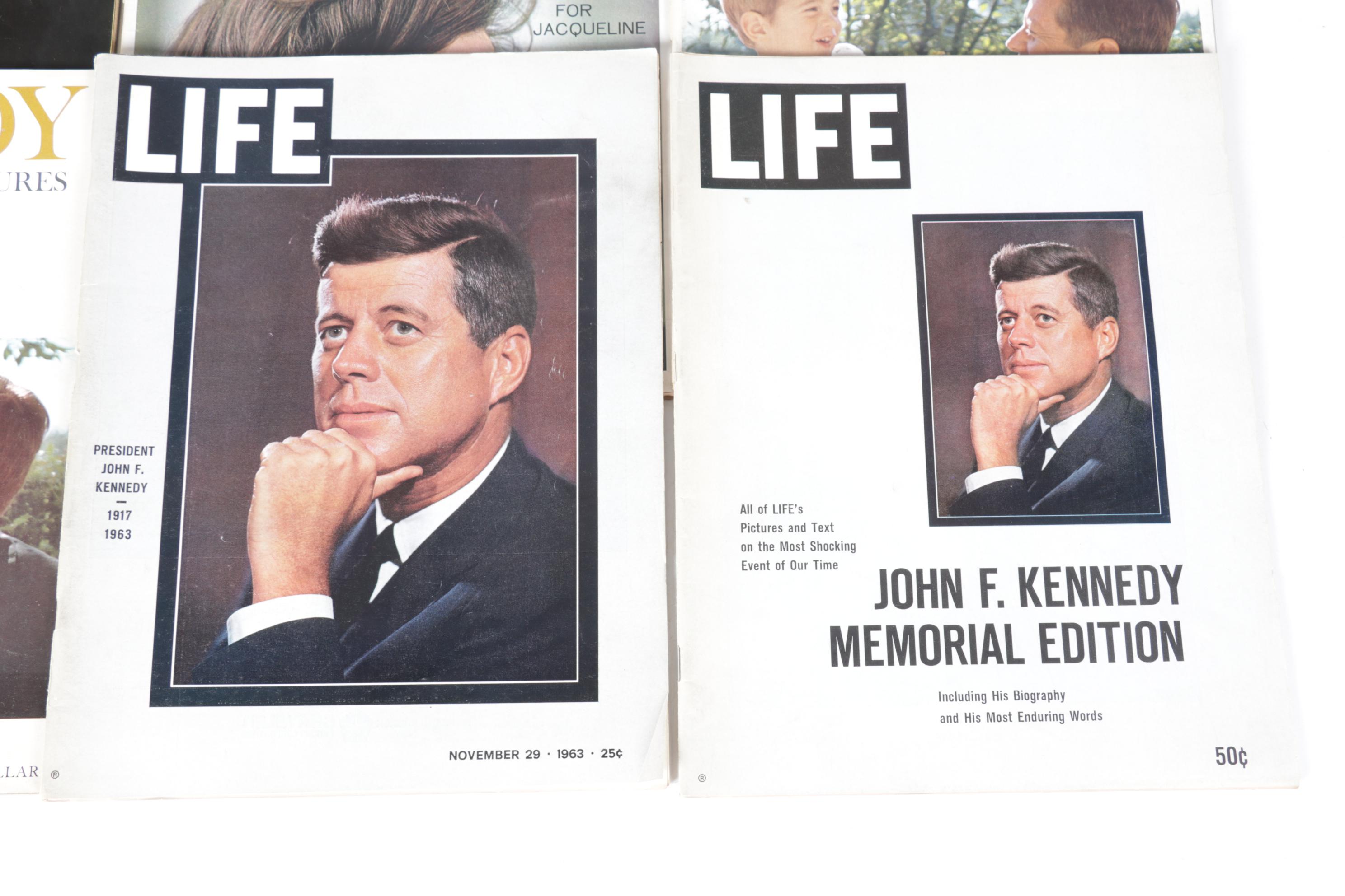 LIFE & LOOK Magazines Featuring Apollo Missions, the Kennedy's & More