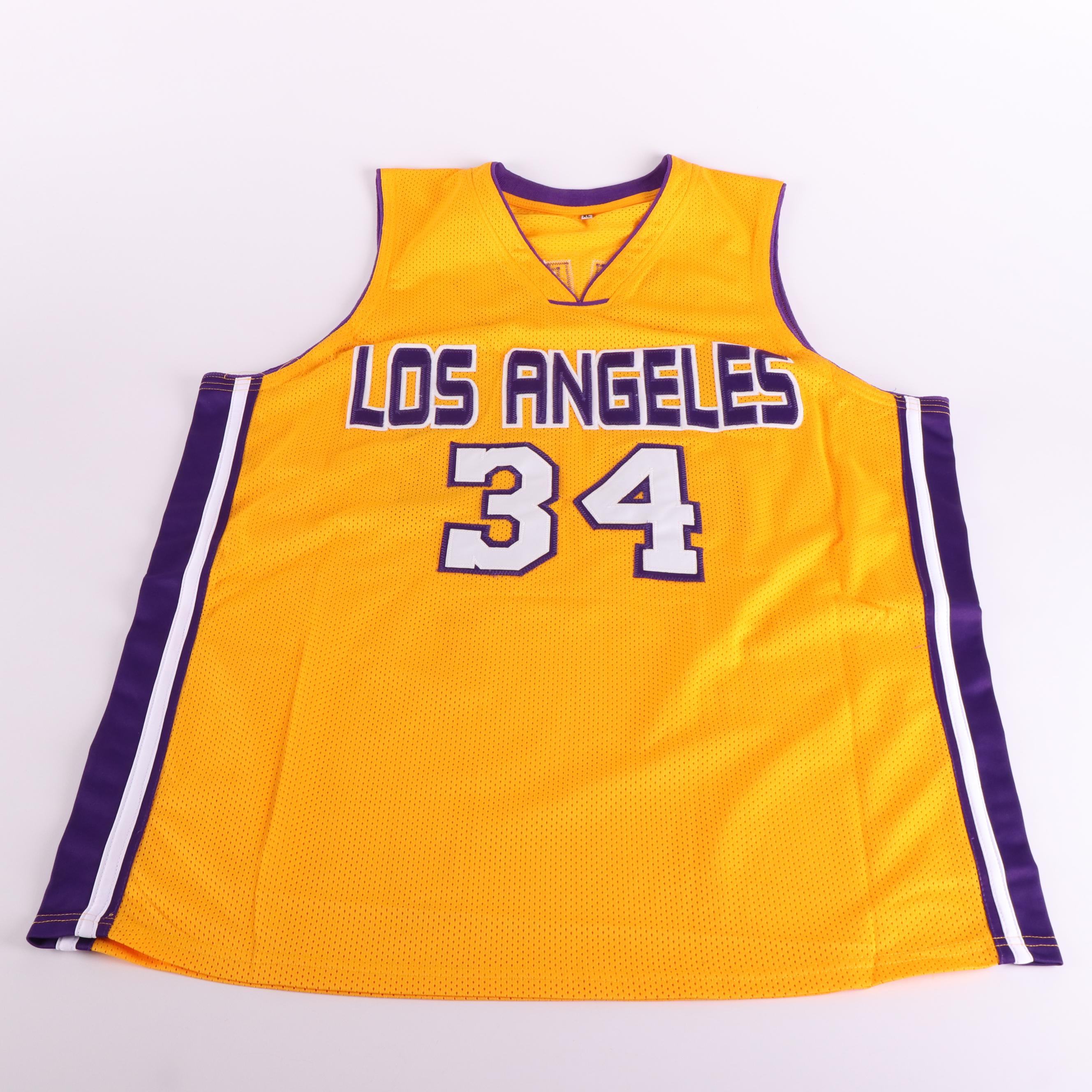 Shaquille O’Neal Signed Los Angeles Lakers Basketball Jersey, JSA