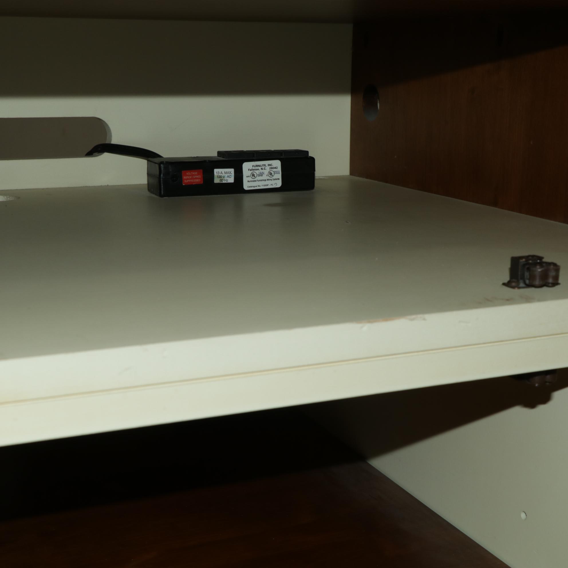 Ethan Allen "Country Crossings" Painted Entertainment Armoire